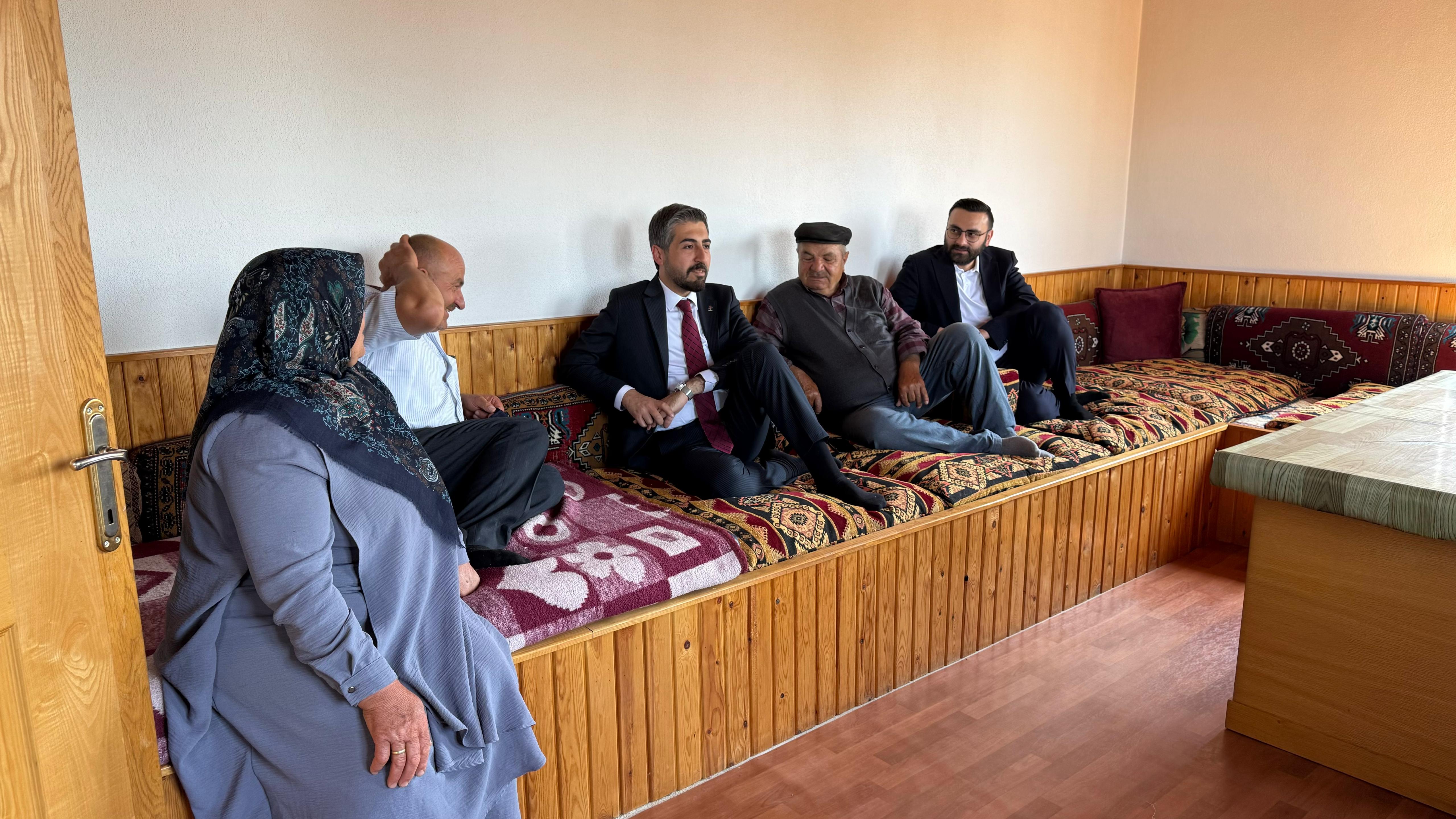 AK Parti Yozgat Merkez İlçe Teşkilatı Erkekli, Başınayayla ve Topçu Köylerini Ziyaret Etti