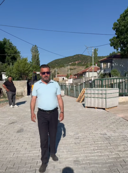 Gülşehri Belediyesi'nden Keser Mahallesi'ne 6 Bin Metrekarelik Parke Yatırımı
