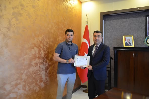 Başarılı Jandarma Personeline Başarı Belgesi
