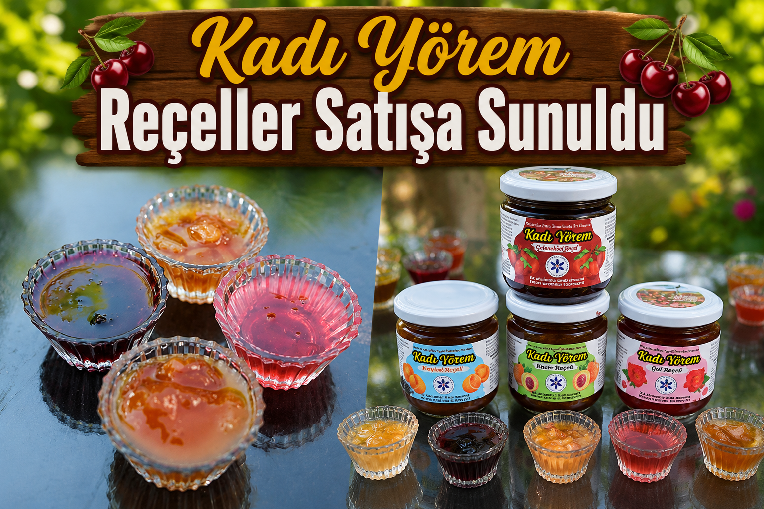 Kadışehri'nin "Kadı Yörem" Reçelleri Sofralara Lezzet Katıyor