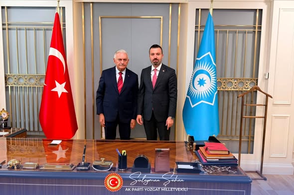 Milletvekili Şahan’dan Binali Yıldırım’a Anlamlı Ziyaret