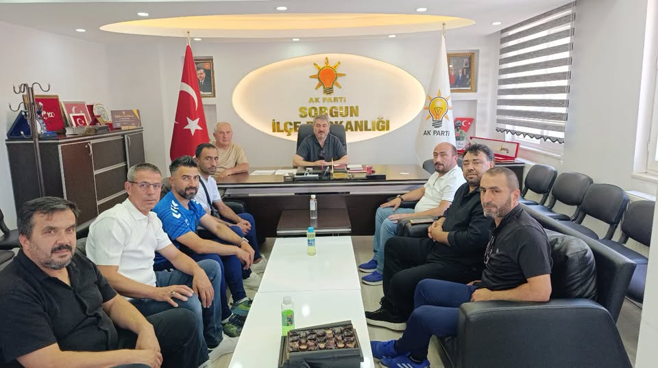 Sorgunspor’dan AK Parti İlçe Başkanlığına Ziyaret