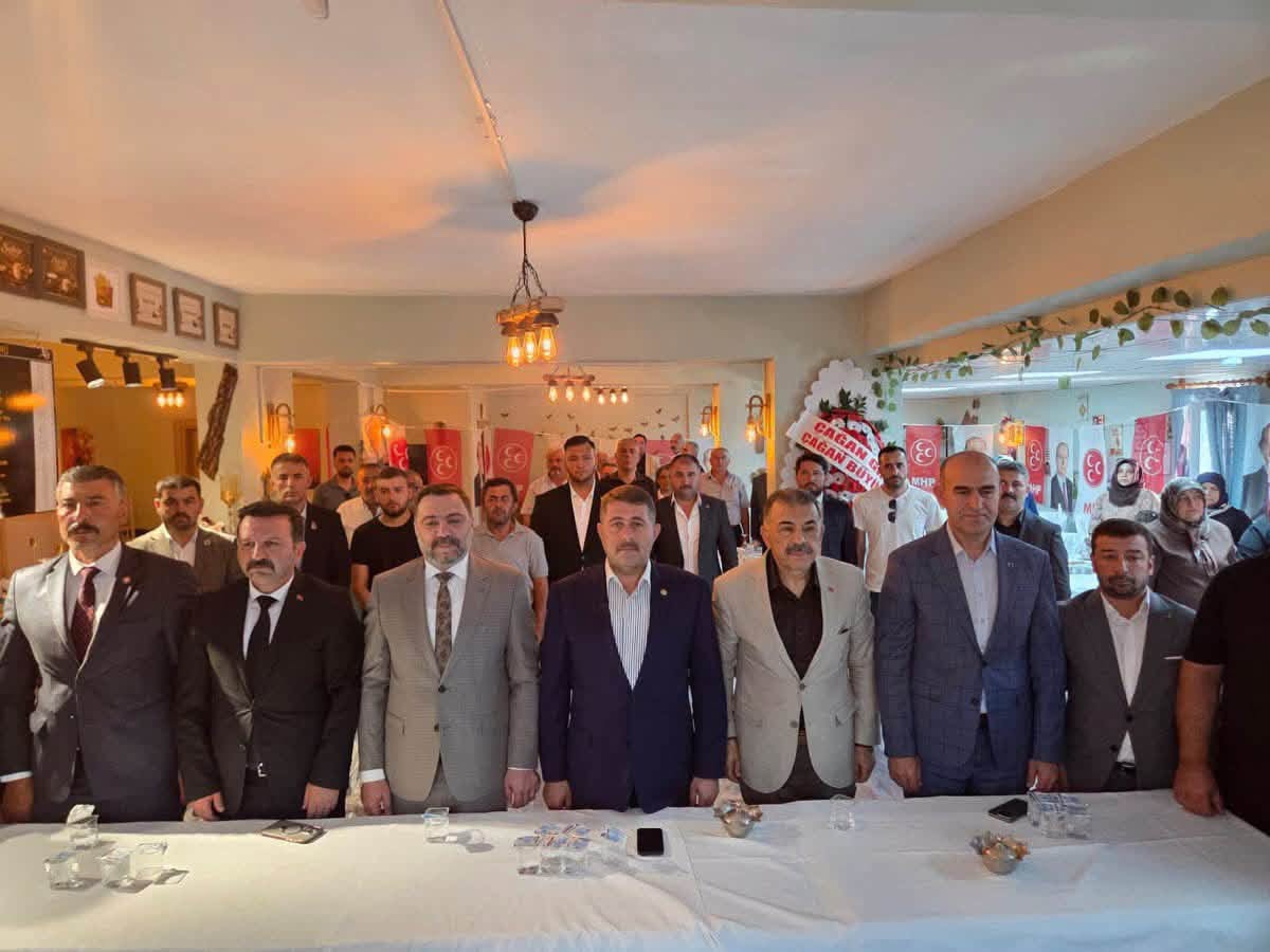 MHP Yerköy'de Şevket Kalkan Yeniden İlçe Başkanı Seçildi