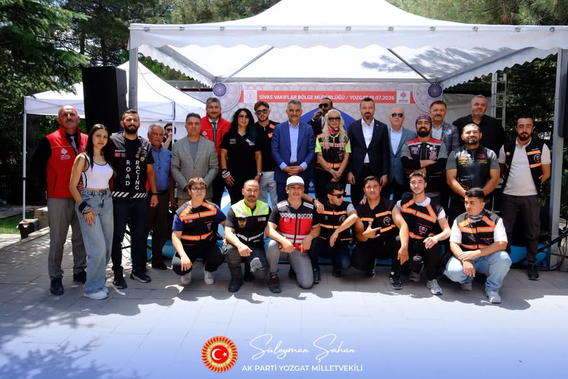 Yozgat Protokolünden Sorgun Motosiklet Derneği'ne Anlamlı Ziyaret