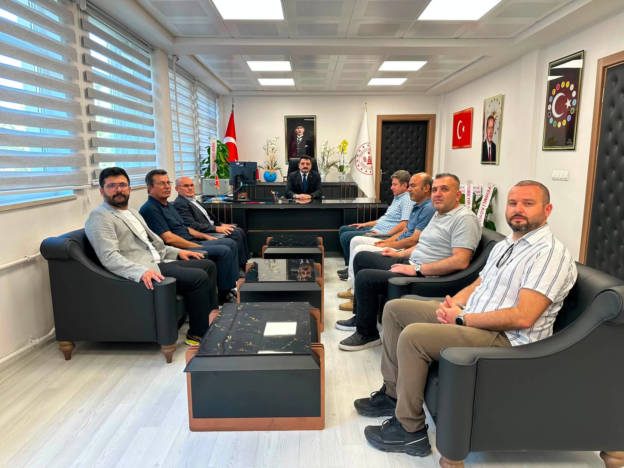 Okul Müdürlerinden Kaymakam Kalender'e Ziyaret