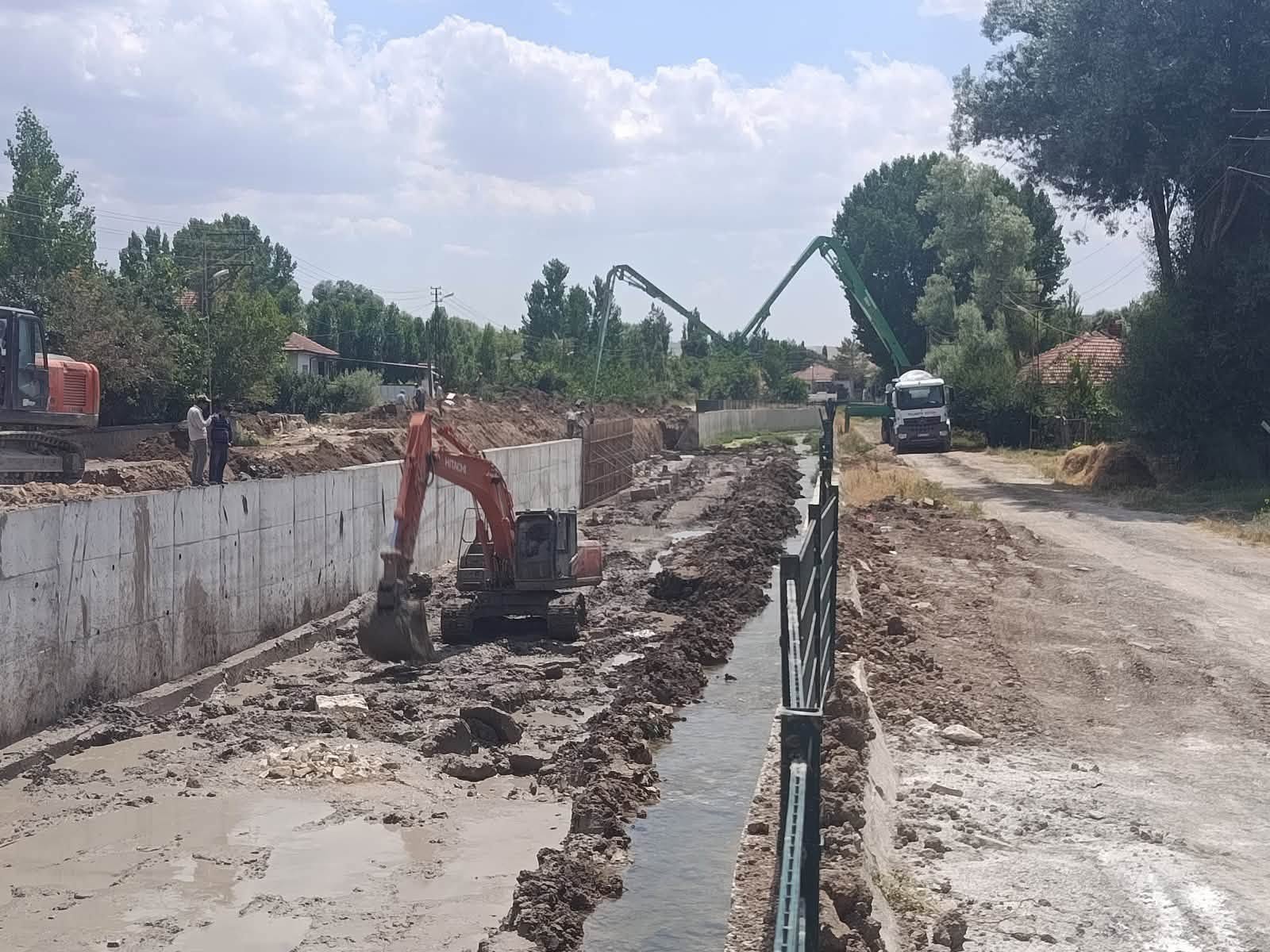 Çandır'da Taşkın Riskine Kalıcı Önlem
