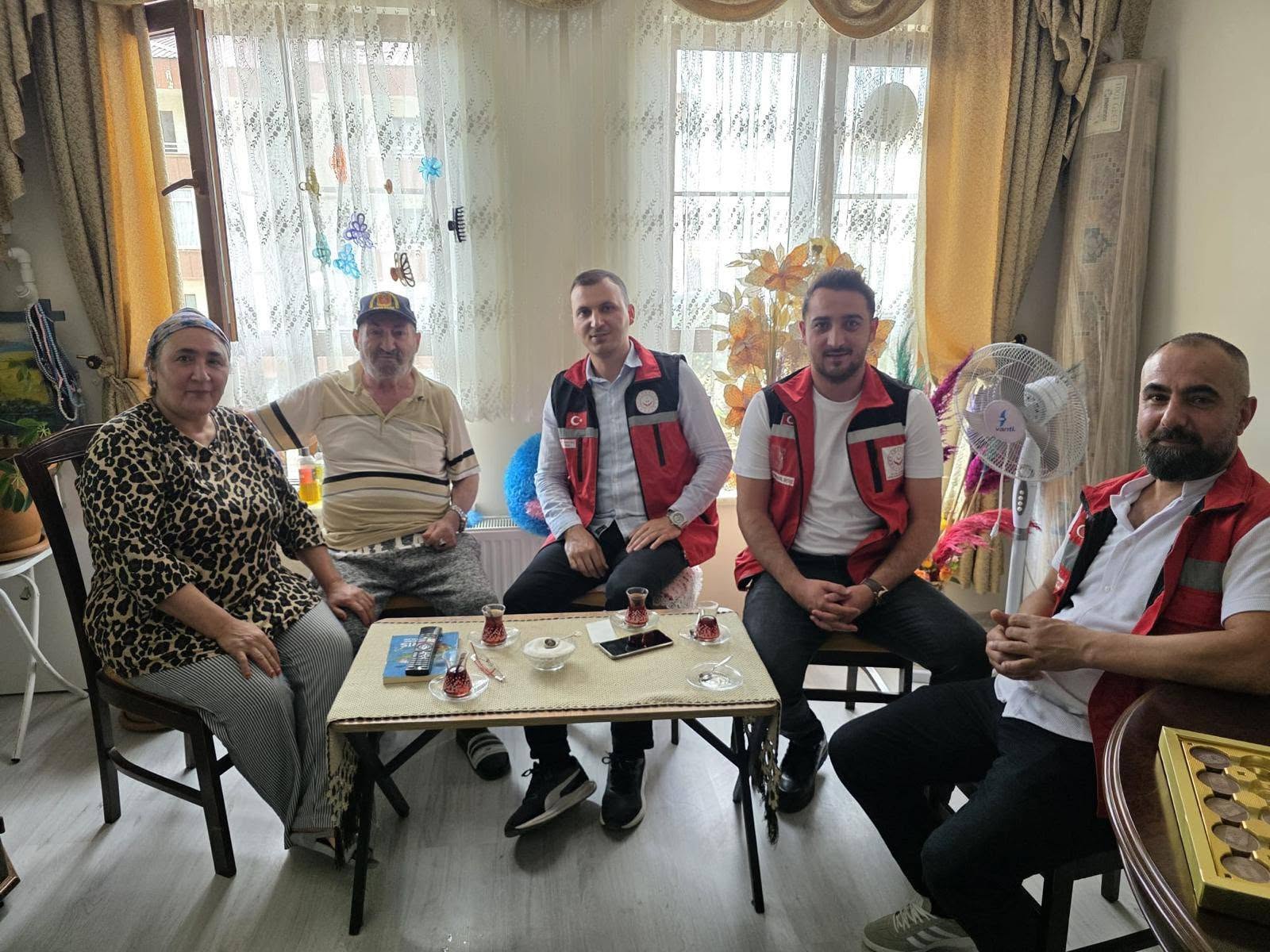 Sorgun'da Kıbrıs Gazilerine Vefa Ziyareti