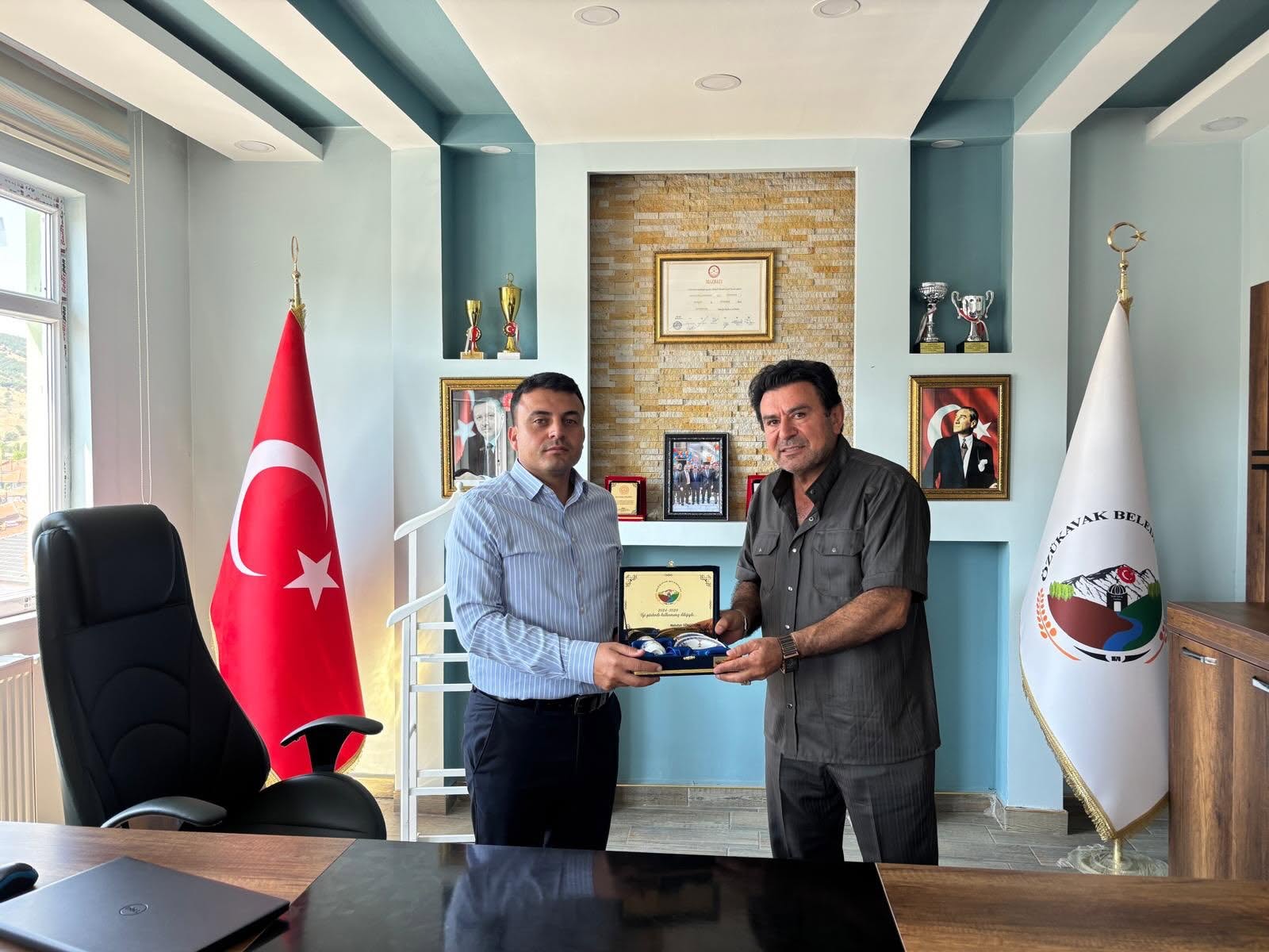 Türk Dünyası Turan Birliği'nden Özükavak Belediyesi'ne Ziyaret