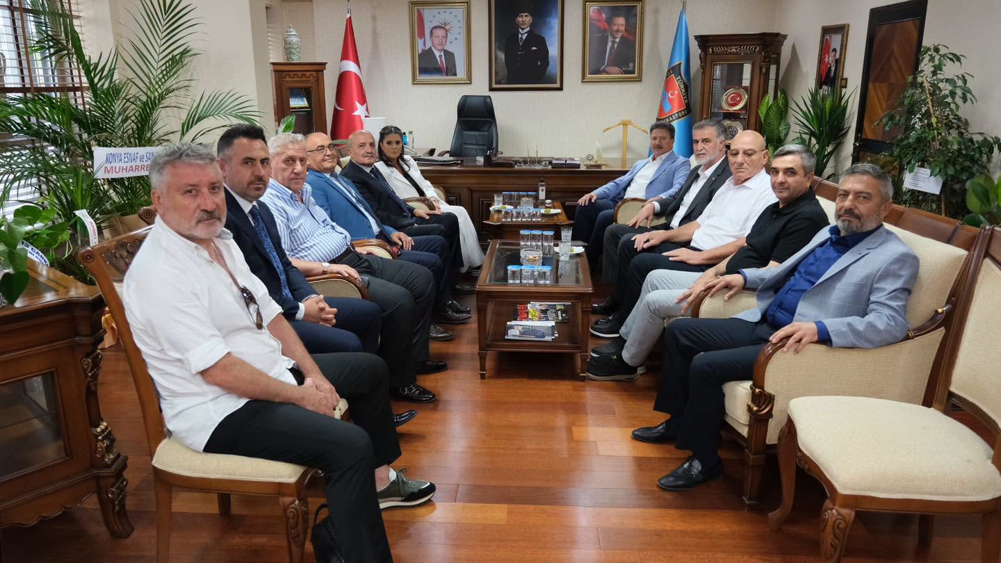 Yozgat ESOB Başkanı Latif Altın'dan TŞOF Genel Başkan Vekili Ercan Soydaş'a Taziye Ziyareti