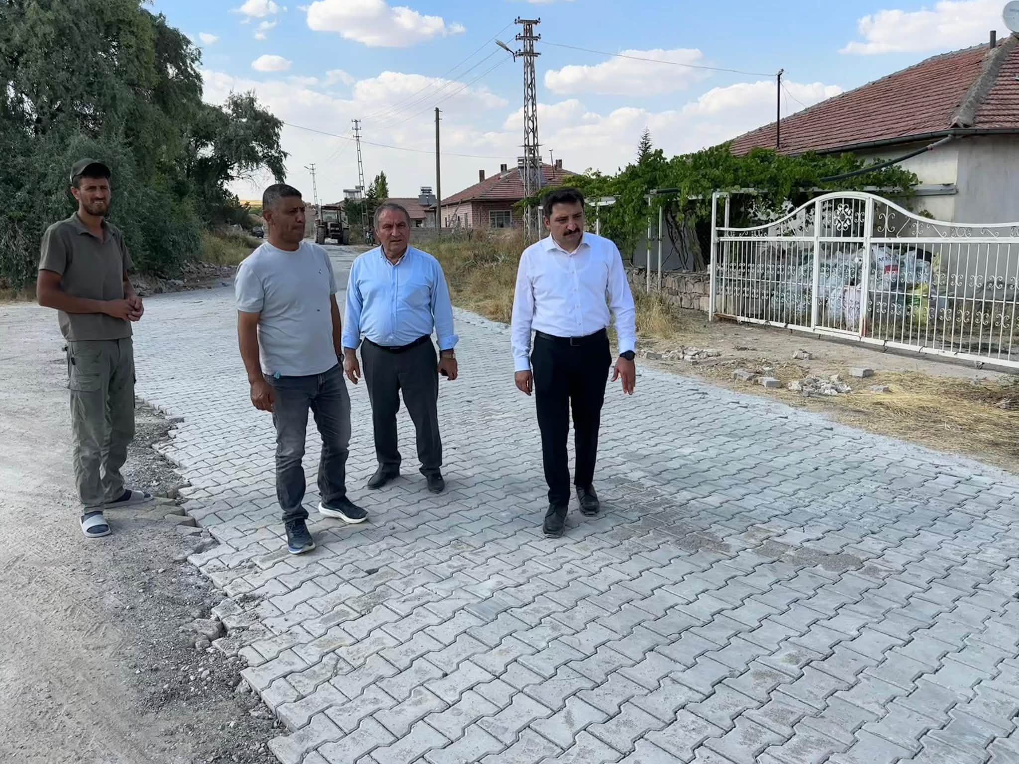 Kaymakam Kalender, Fehimli'de Çalışmaları Yerinde İnceledi