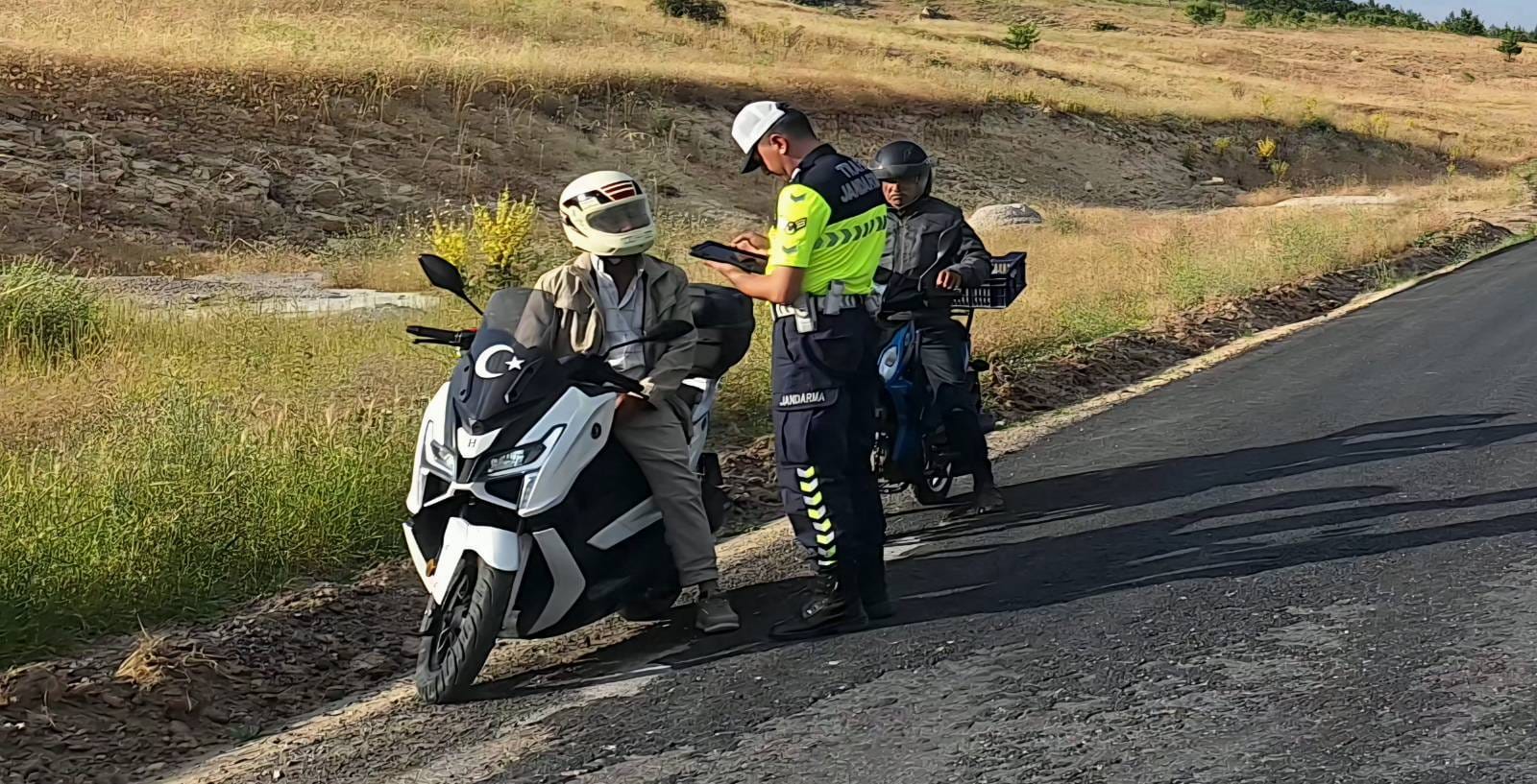 Çayıralan'da Motosiklet ve ATV Denetimi