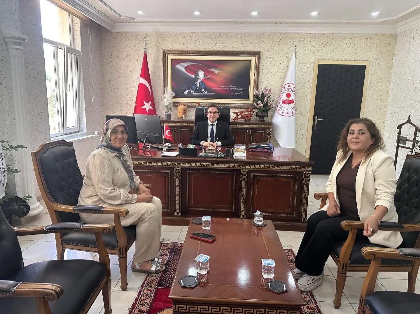 Çayıralan'da Kadın Kooperatifinden Kaymakam Bostancı'ya Proje Ziyareti