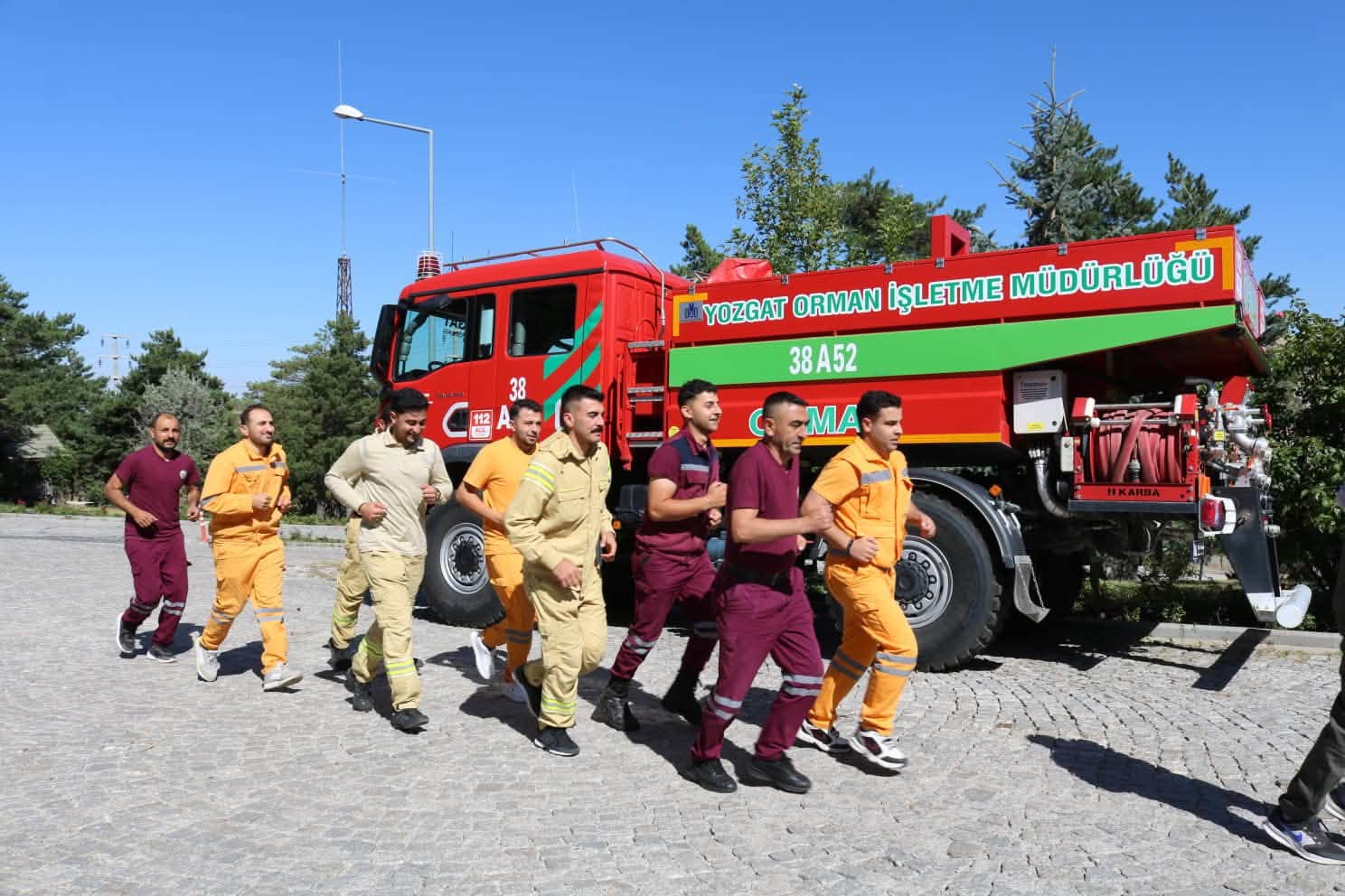 Yozgat Orman Ekipleri Yangın Sezonuna Sporla Hazırlanıyor