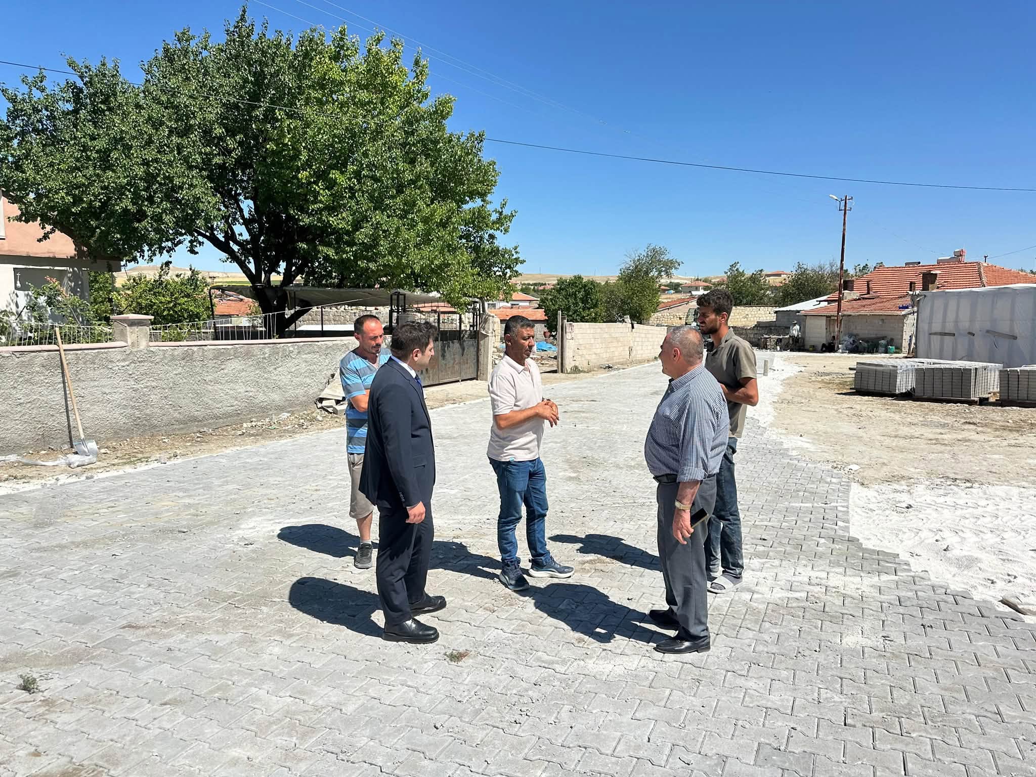 Fehimli Köyü’nde Kilit Parke Çalışmaları Hız Kazandı