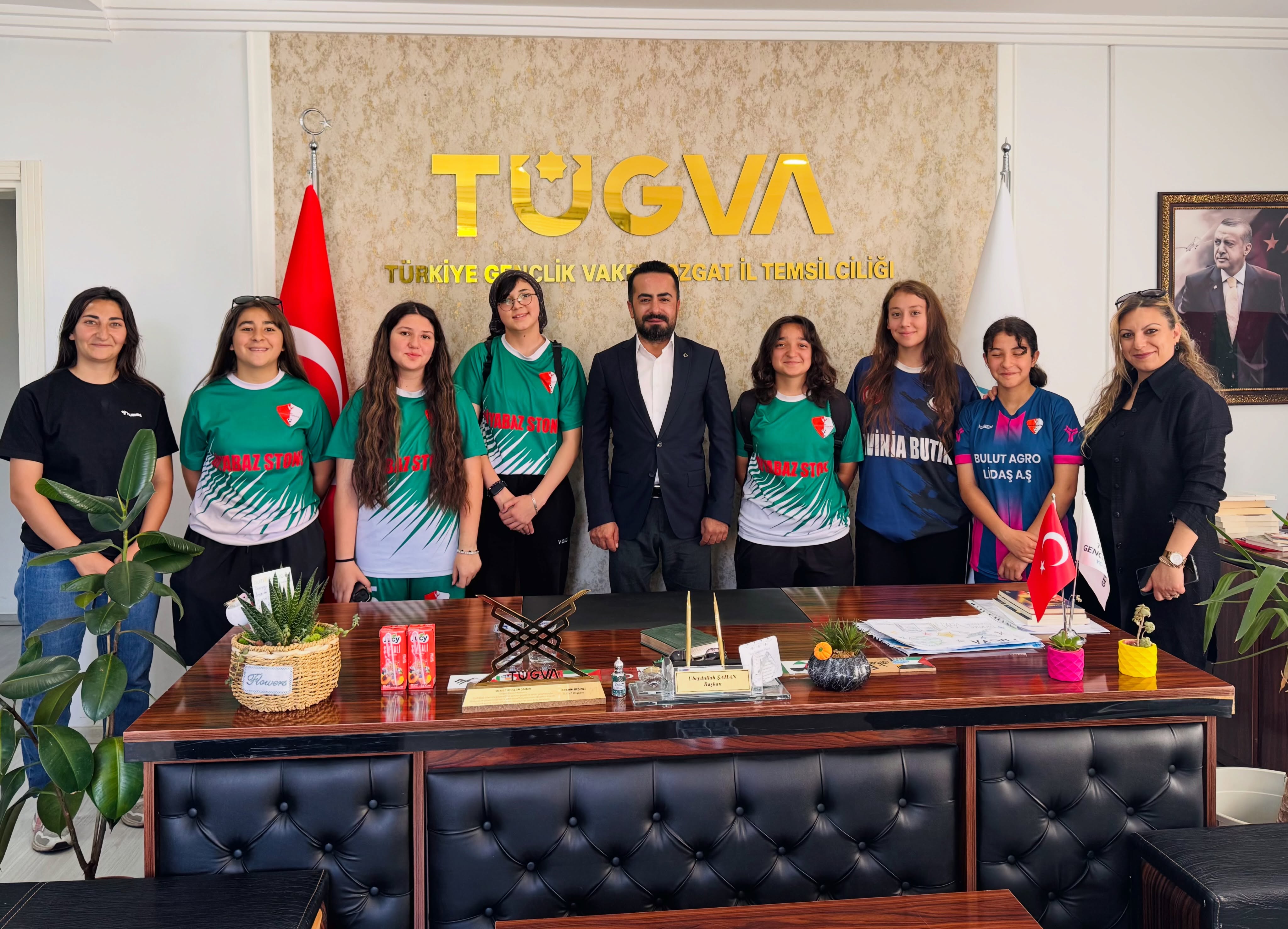 Yozgat Yurdumspor Kız Futbol Takımı TÜGVA'da Ağırlandı