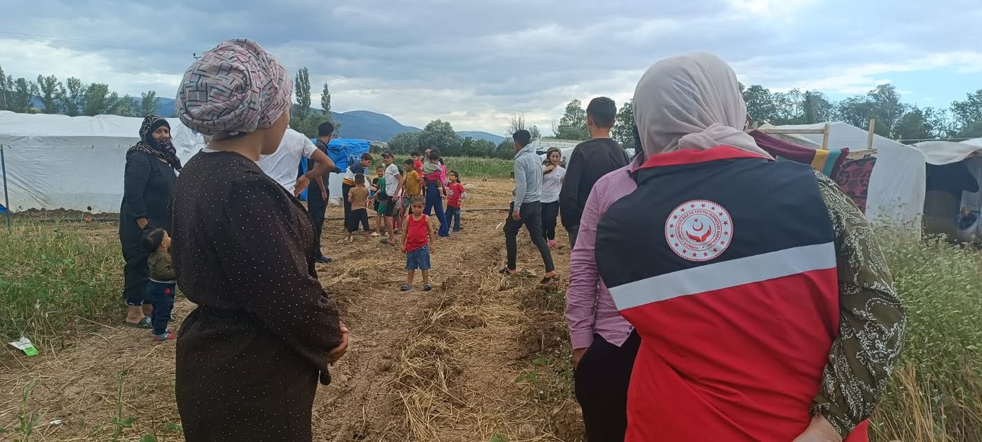 Sorgun’da Mevsimlik Tarım İşçilerine Yakın Destek