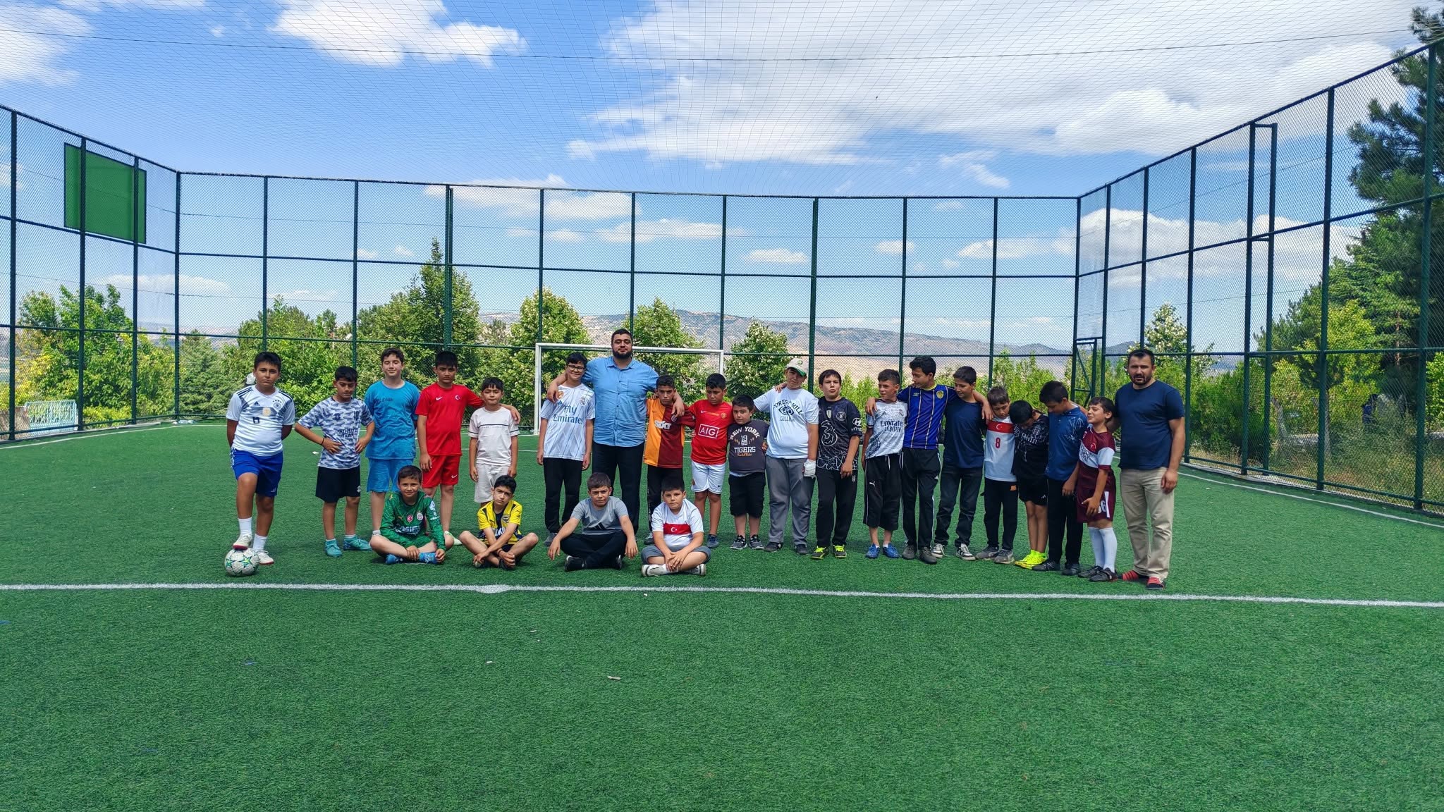 Aydıncık ve Kazankaya’nın Minikleri Dostluk Maçında Buluştu