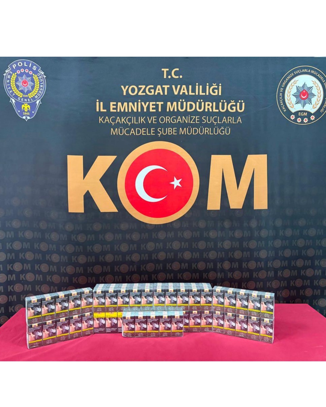 Yozgat'ta Kaçak Sigara Operasyonu: 130 Paket Ele Geçirildi