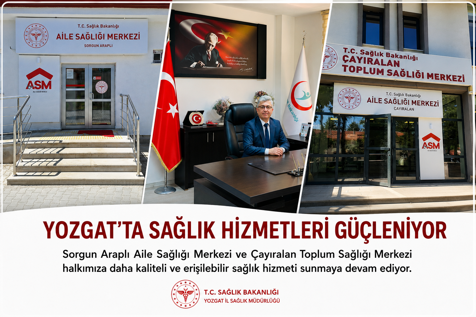 Yozgat'taki Aile Sağlığı Merkezleri Yeni Yüzüne Kavuştu!