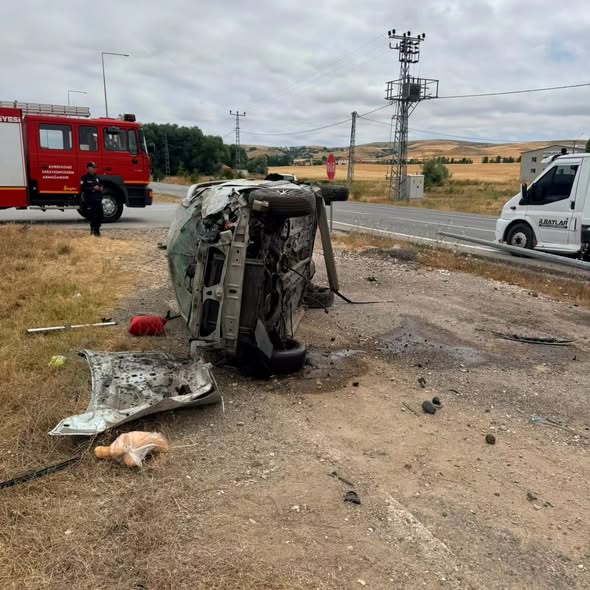 Saraykent’te Feci Kaza! 2 Kişi Hayatını Kaybetti, 3 Kişi Yaralandı