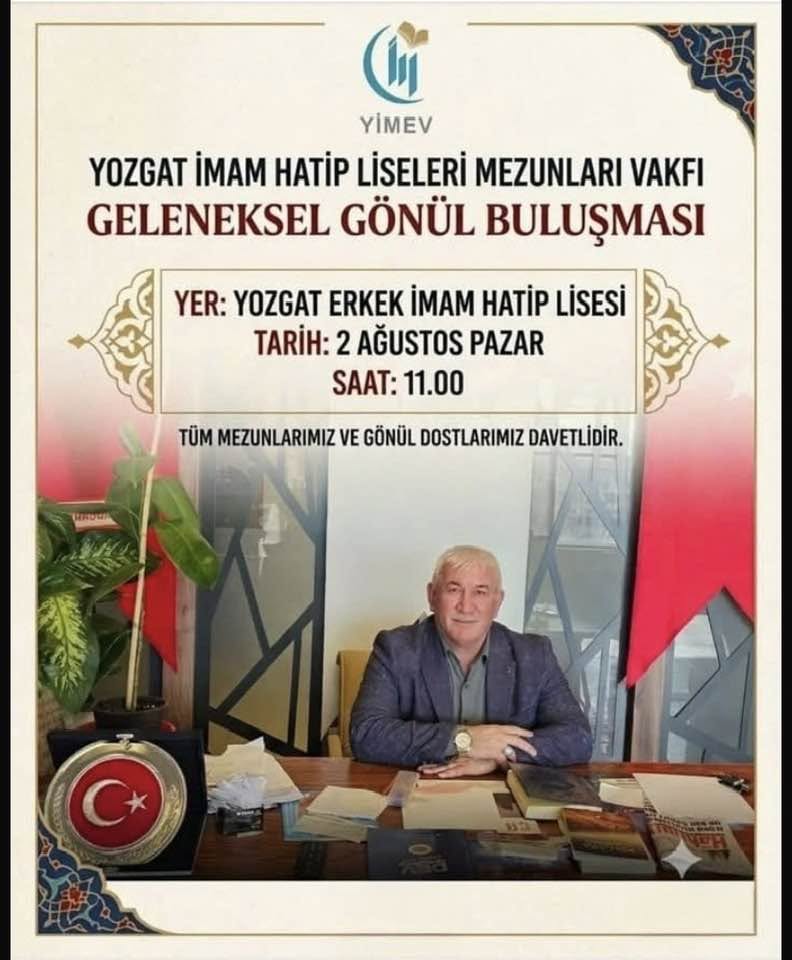 Yozgat’ta İmam Hatip Mezunları Buluşuyor!