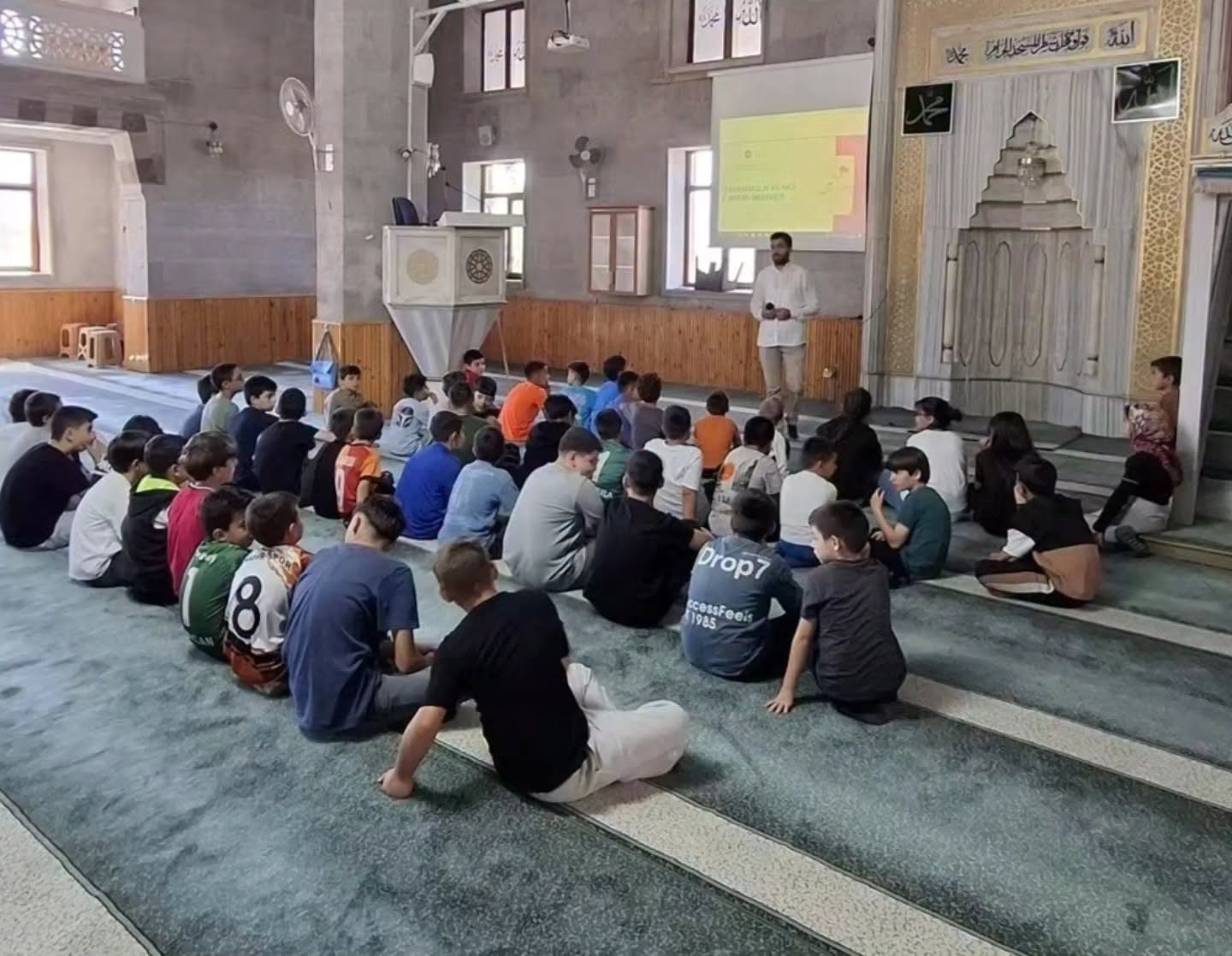 Çandır’da Yaz Kur’an Kursu Öğrencilerine Değerler Eğitimi