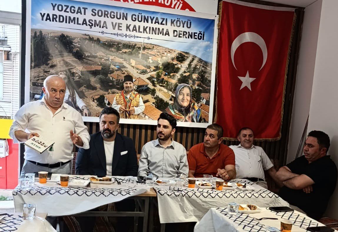 Sorgun Günyazı Köyü Derneği’nde Yeni Başkan Ekrem Akdeniz Oldu