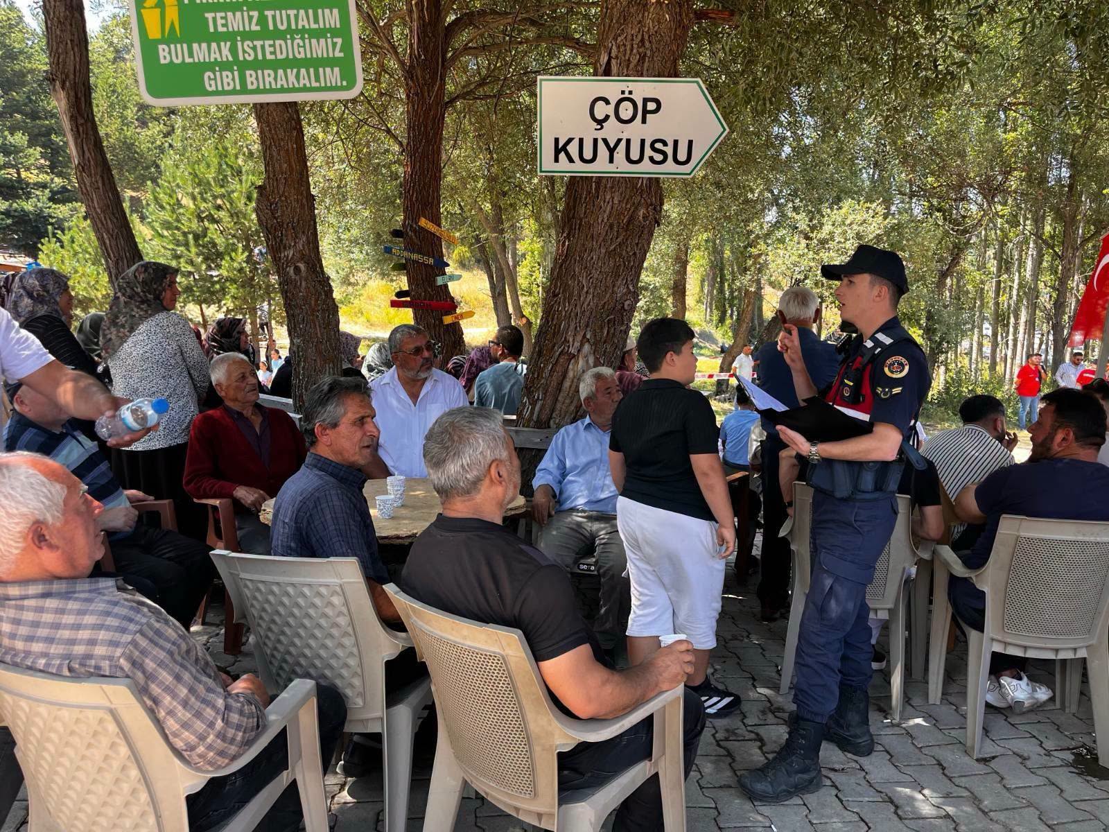 Çayıralan’da Jandarmadan Orman ve Anız Yangını Uyarısı