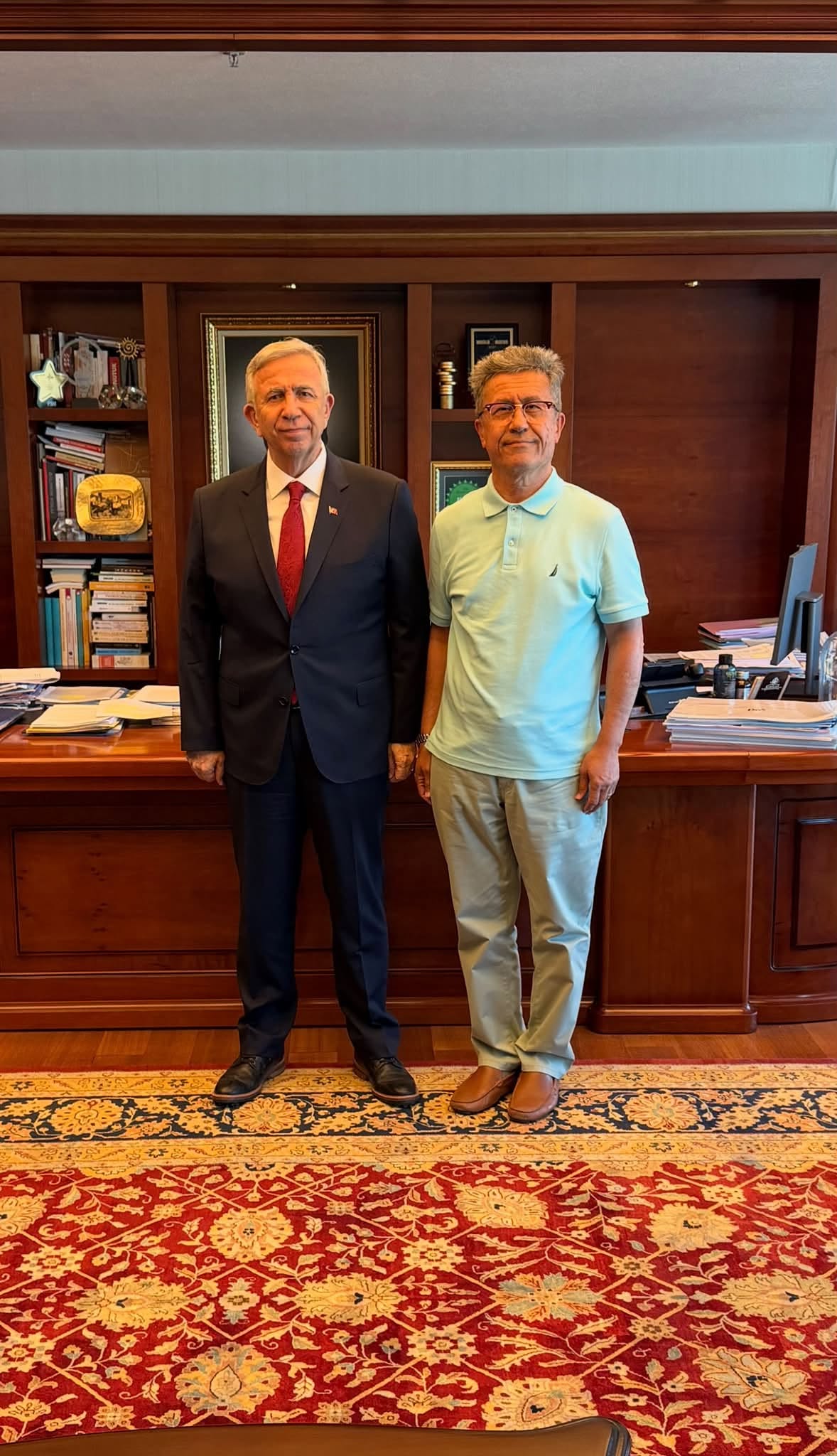 Yozgatlı Prof. Dr. Taner Demirer’den Mansur Yavaş’a Ziyaret