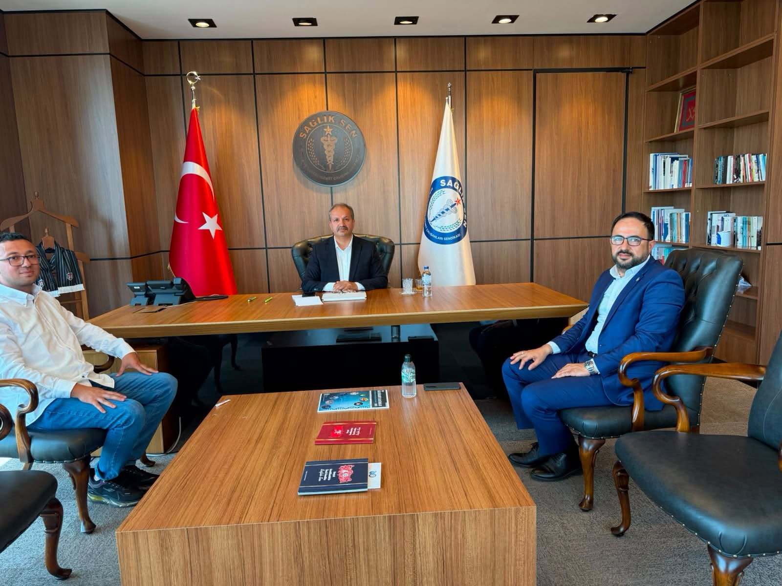Sağlık-Sen Yozgat’tan Genel Başkan Mahmut Faruk Doğan’a Ziyaret