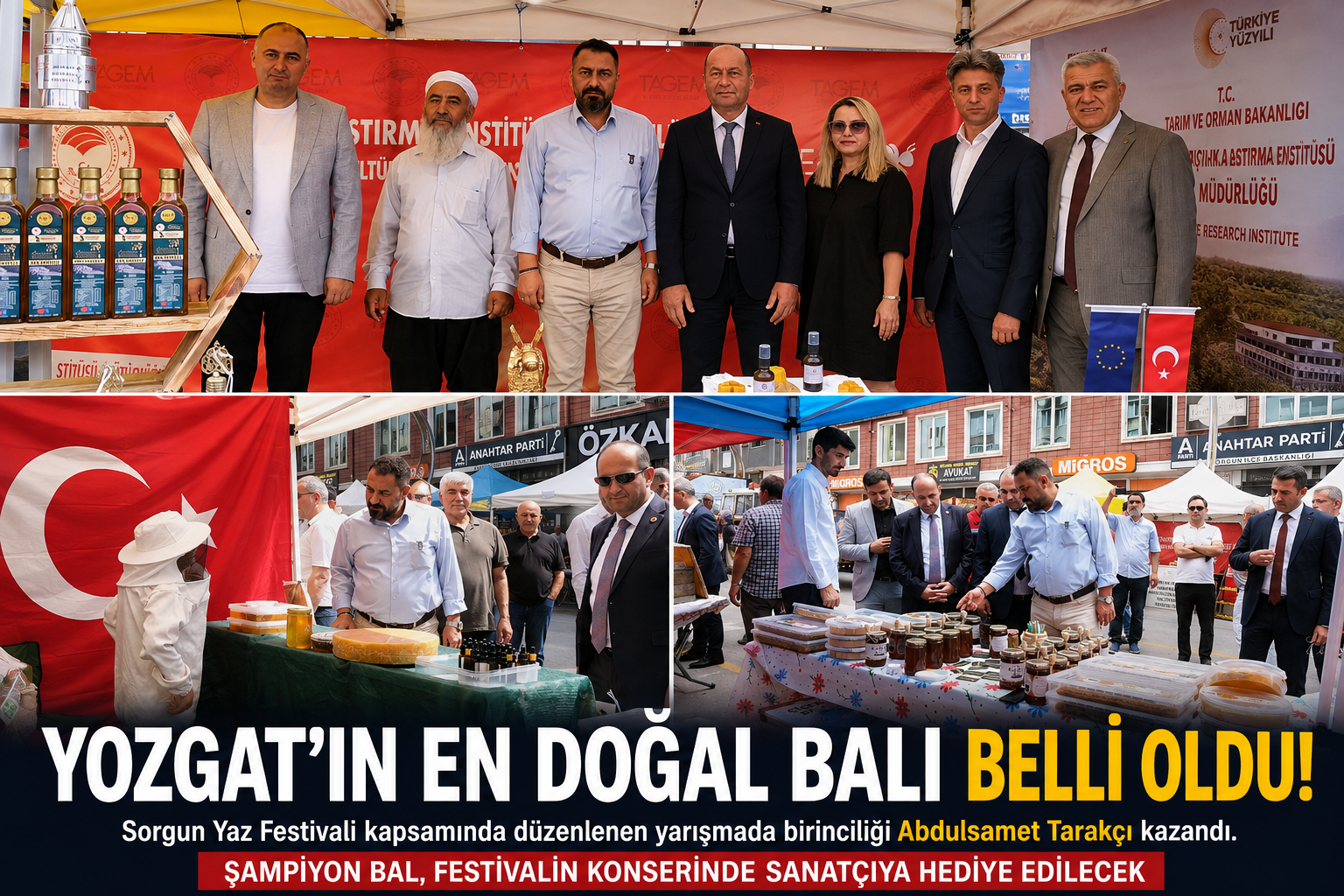 Yozgat’ın En Doğal Balı Belli Oldu!