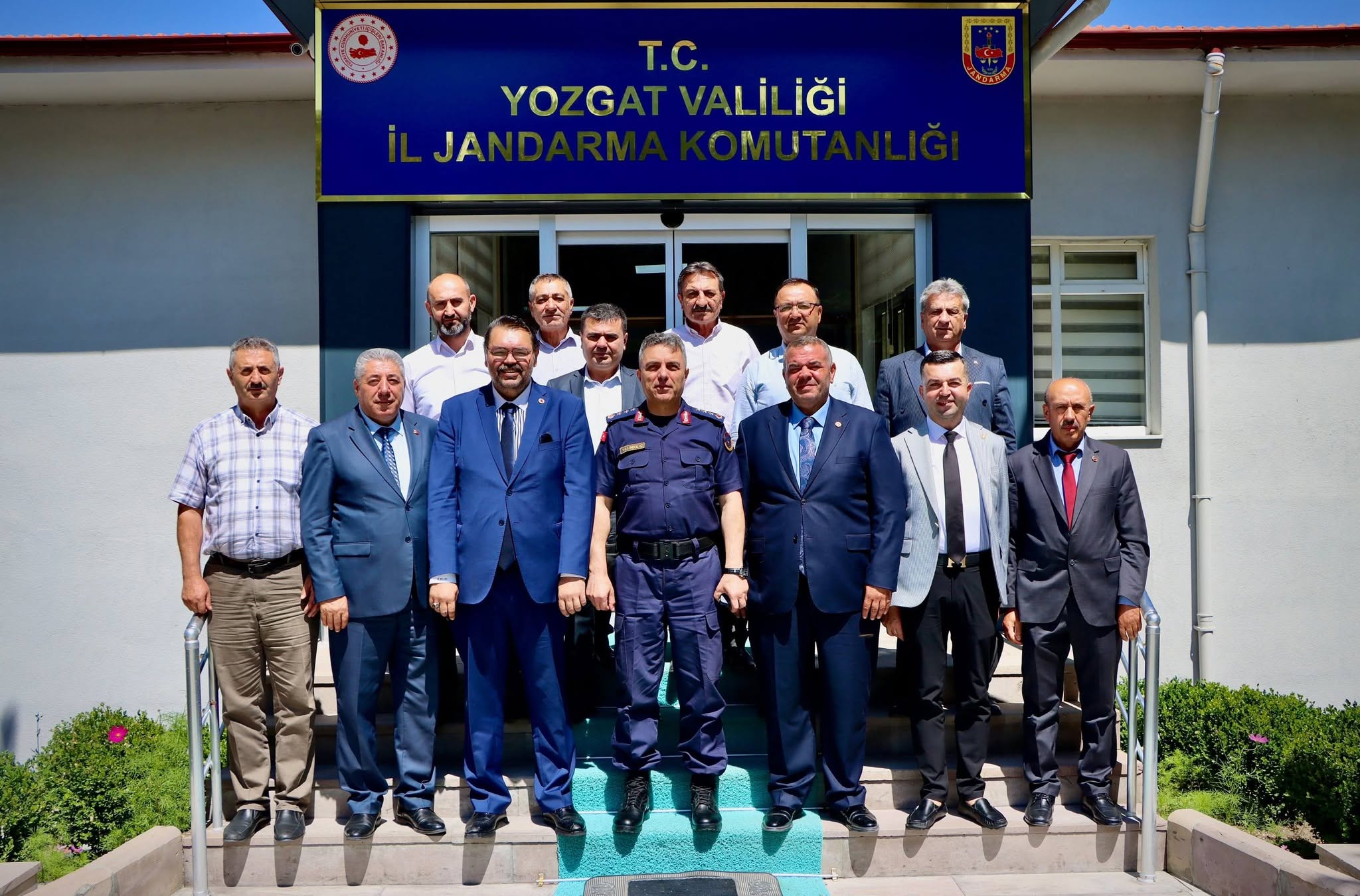 AK Parti’den Yozgat Jandarma Komutanlığına Nezaket Ziyareti
