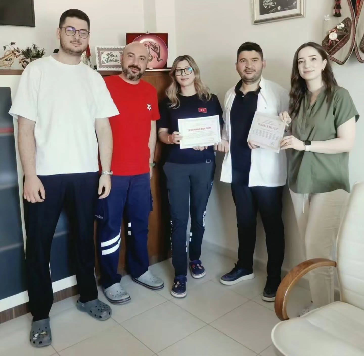 Boğazlıyan Devlet Hastanesi’nde Sağlık Çalışanlarına Vatandaşlardan Teşekkür