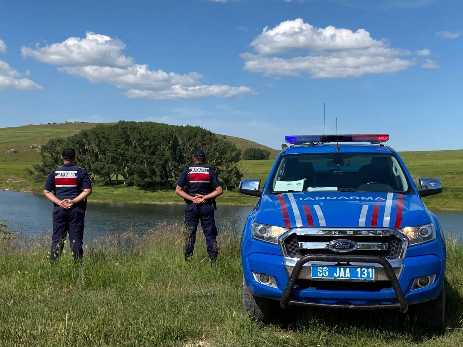 Yozgat’ta Jandarma Gölet ve Barajlarda Denetim Yaptı