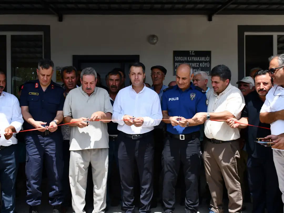 Sorgun Peyniryemez Köyü’ne Taziye Evi Açıldı