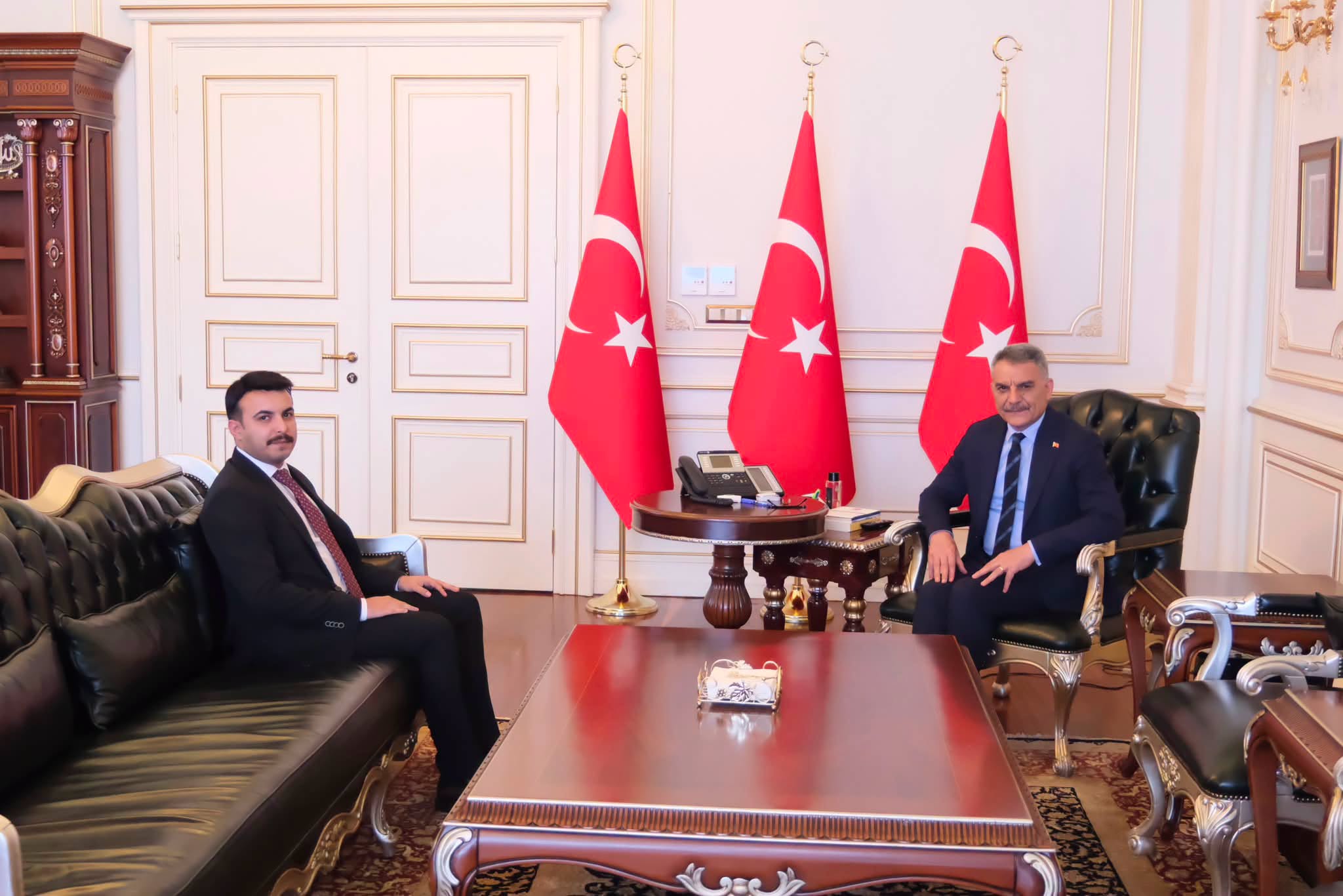 Saraykent’in Yeni Kaymakamı Akın Aydın’dan Vali Özkan’a Ziyaret