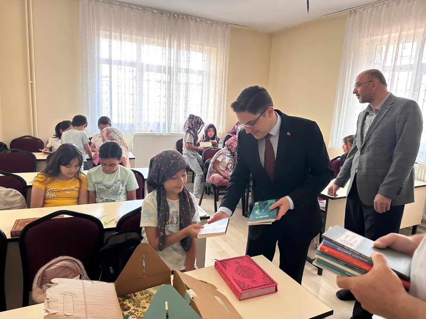 Çayıralan’da Yaz Kur’an Kurslarına Kaymakam Bostancı’dan Ziyaret