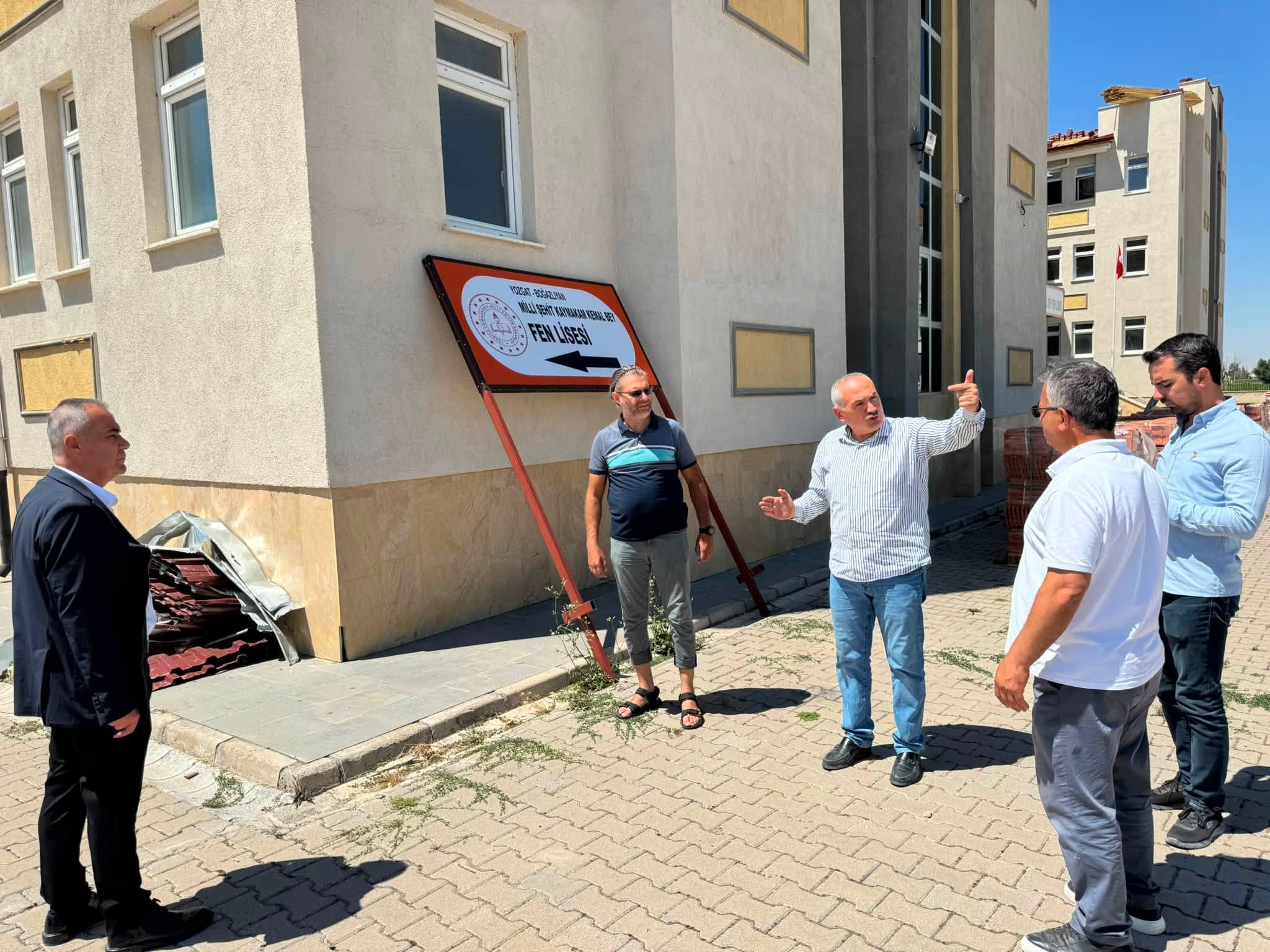 Boğazlıyan’da Okullar Yeni Eğitim Yılına Hazırlanıyor