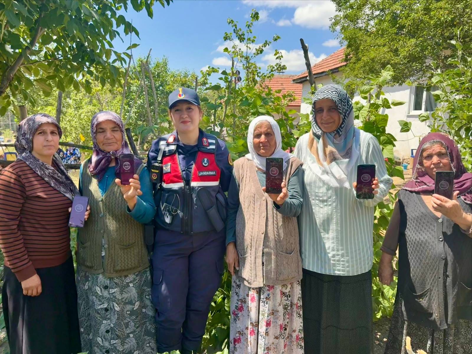 Yozgat Jandarması Sahada: Kadına Şiddete Karşı KADES Seferberliği
