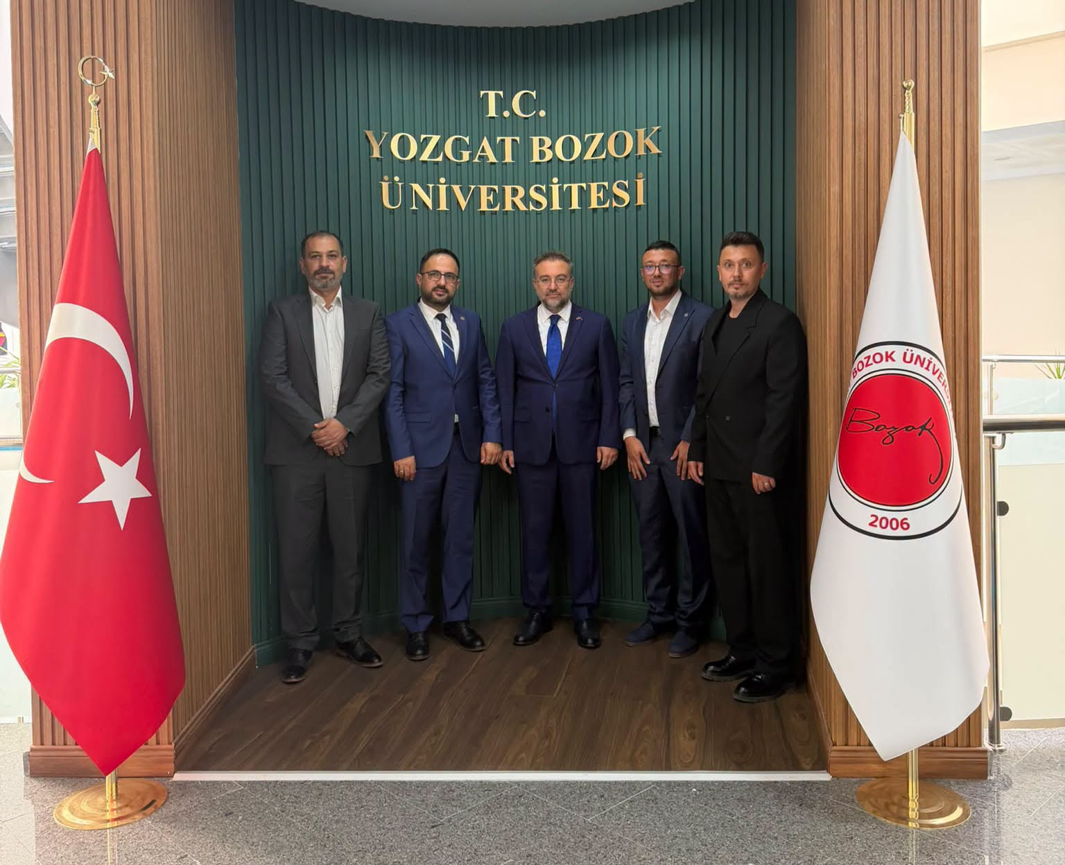 Sağlık-Sen Yozgat Şubesi’nden Rektör Yaşar’a Ziyaret