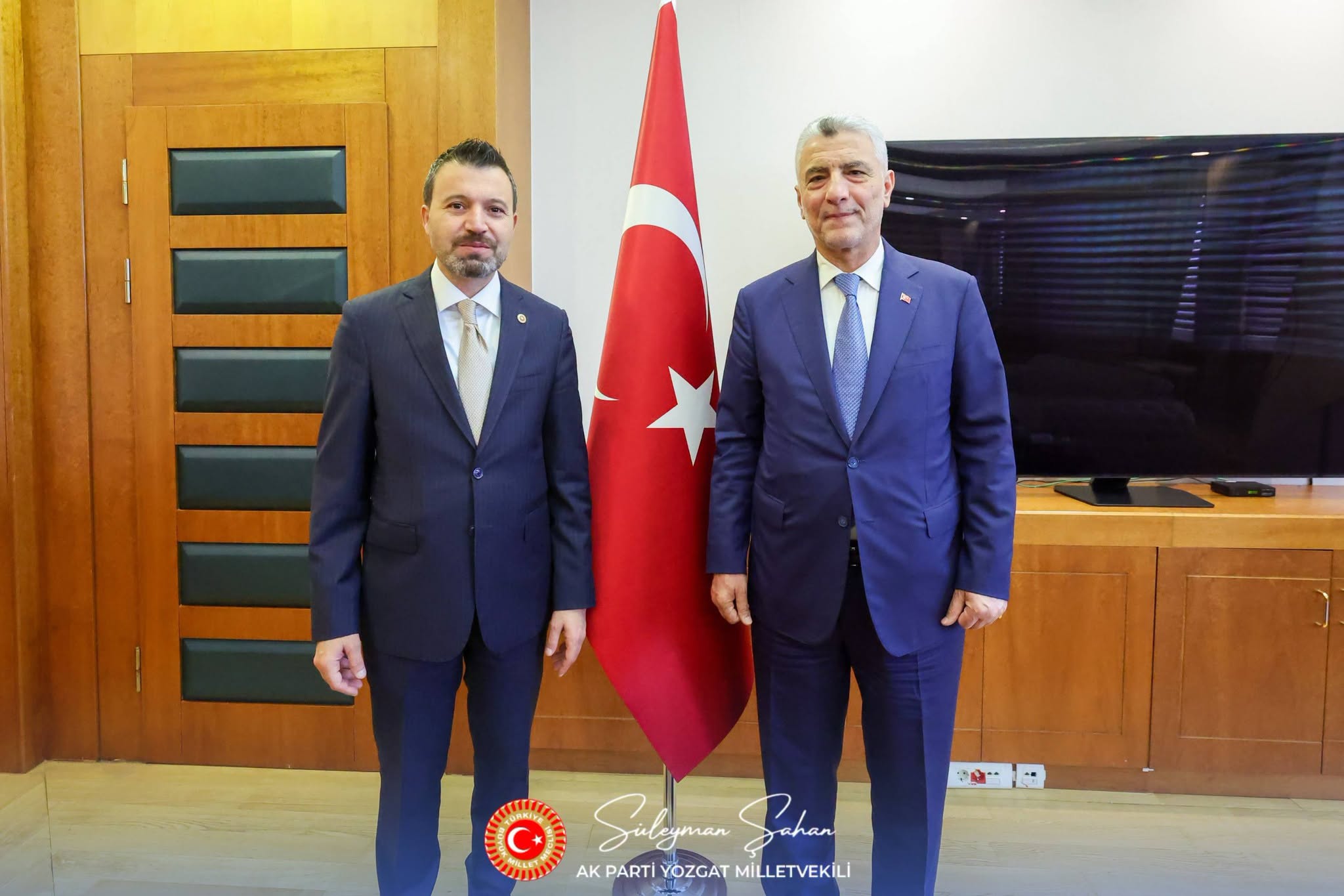 Milletvekili Süleyman Şahan’dan Bakan Bolat’a Ziyaret