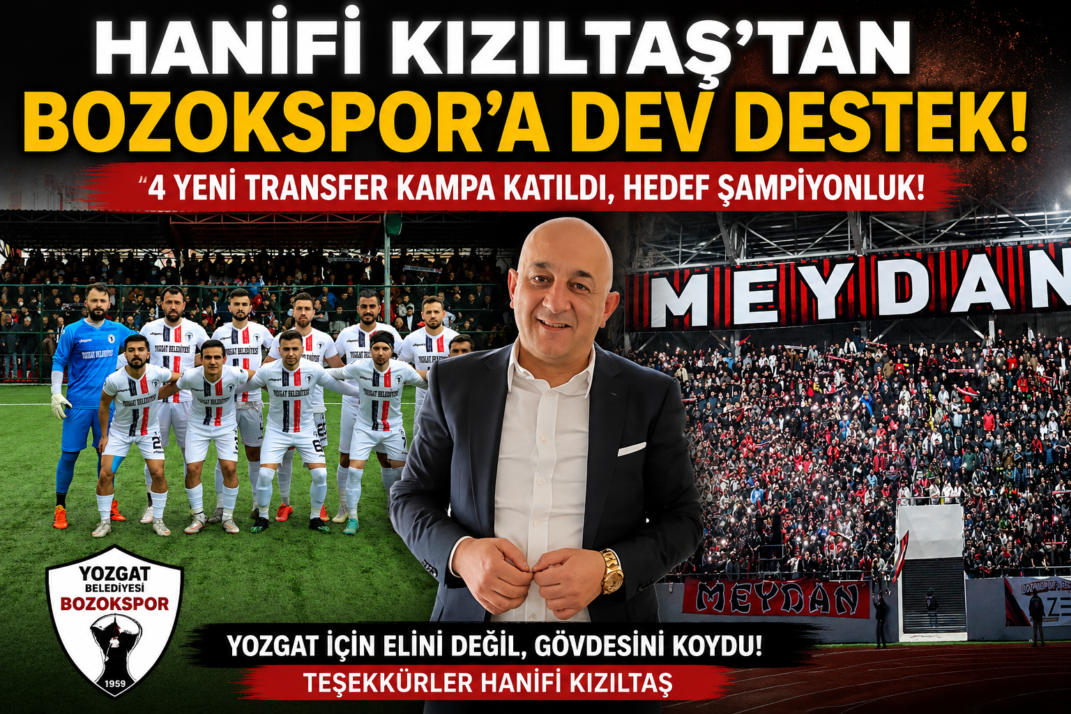 Yozgat İçin Elini Taşın Altına Koydu