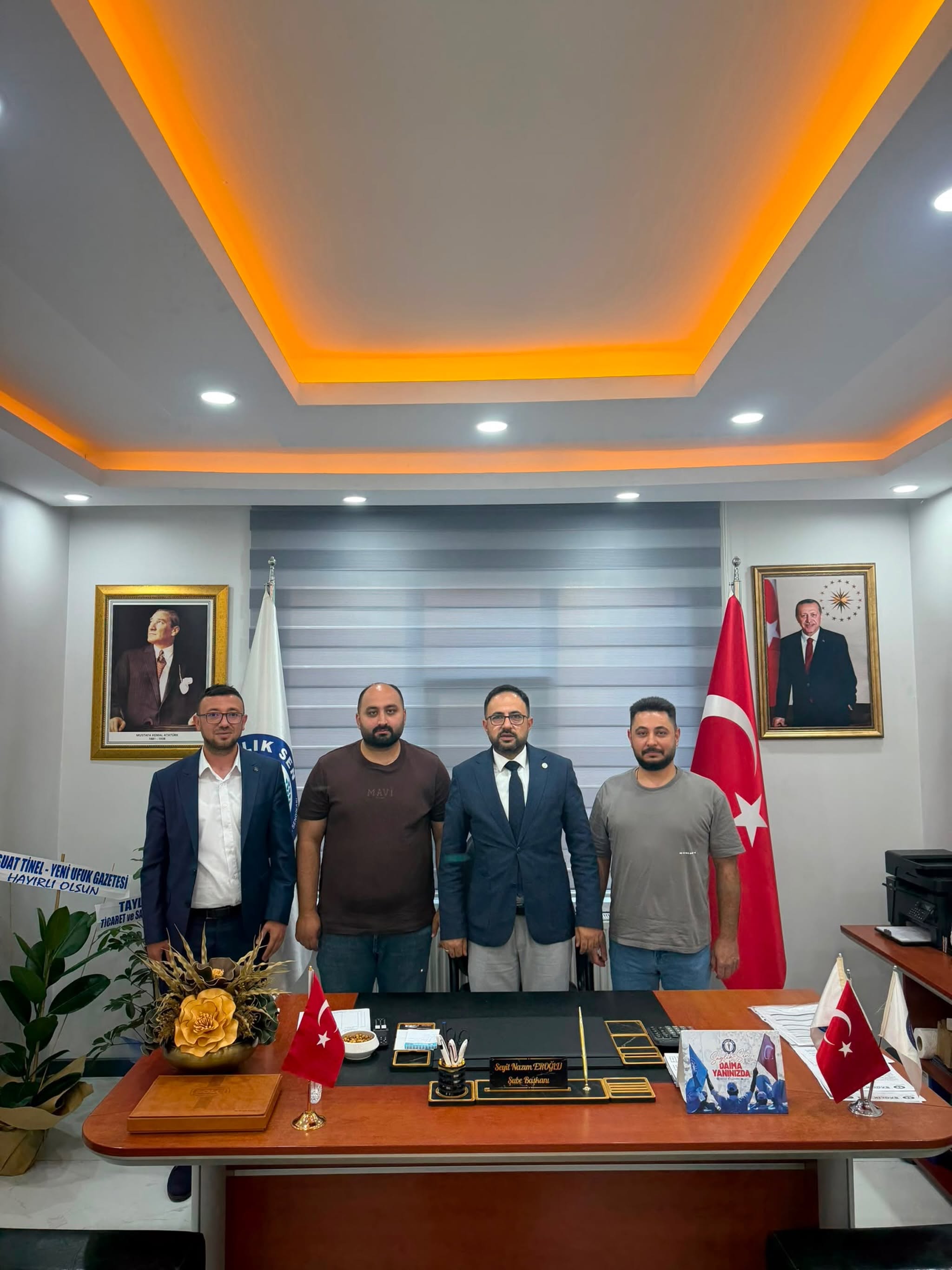 Sağlık-Sen Yozgat Şubesine Hayırlı Olsun Ziyareti