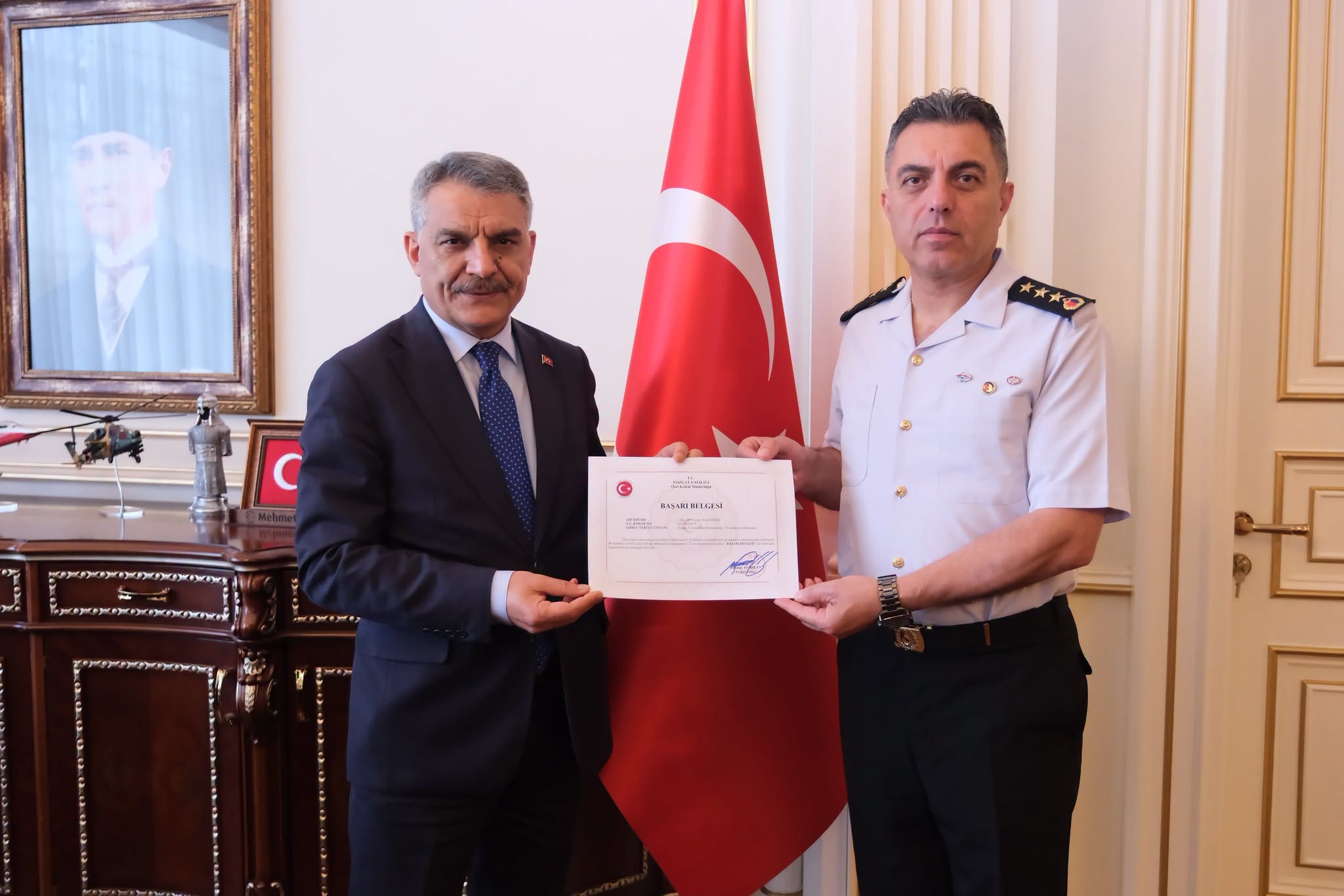 Cezmi Yalınkılıç’tan Vali Özkan’a Veda Ziyareti