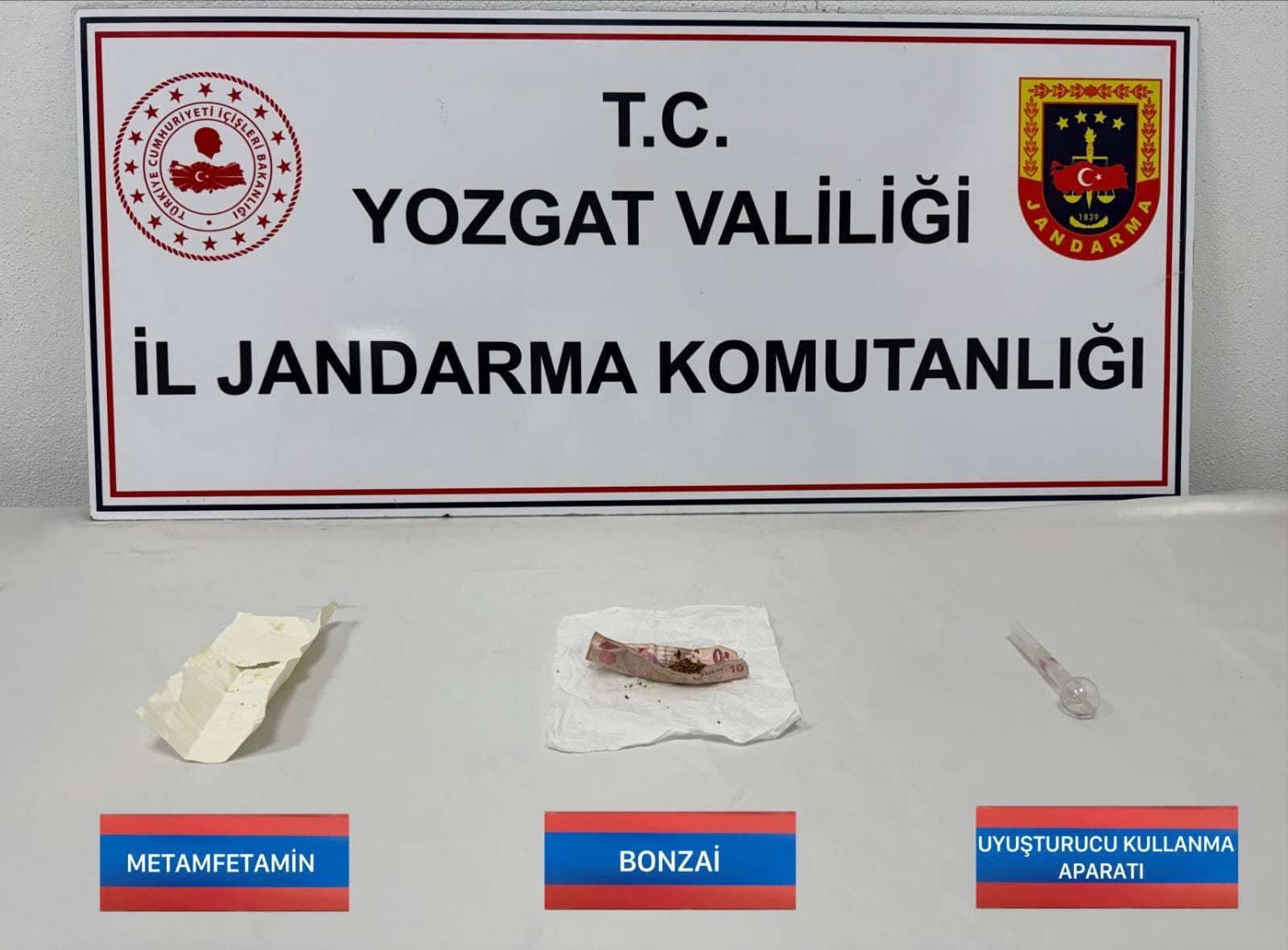 Yozgat’ta Huzur ve Güven Uygulamasında Uyuşturucu Ele Geçirildi