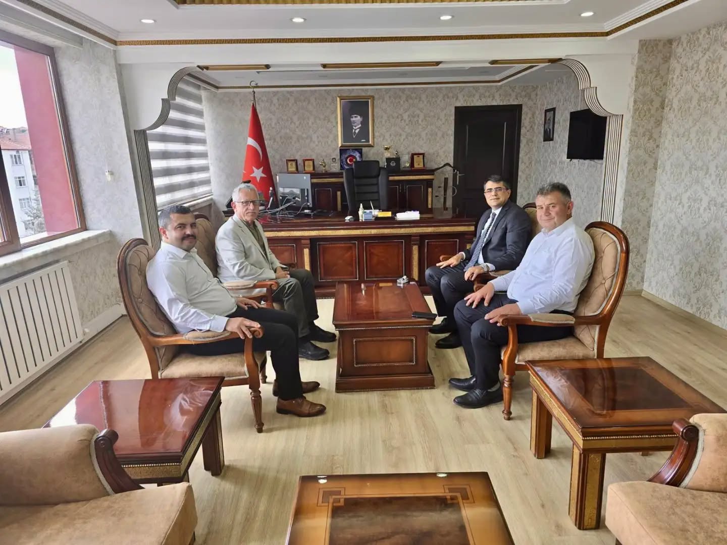 Yozgat ve İlçe Belediye Başkanlarından Kaymakam Kaymakçı’ya Ziyaret