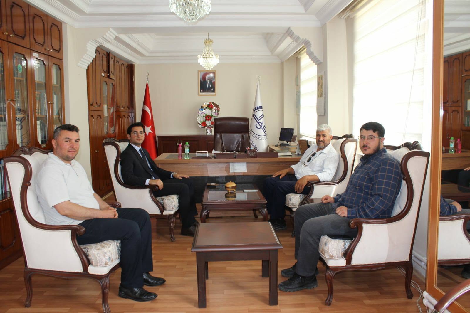 Kadışehri Kaymakamı Ahmet Hakan Özel’den İlçe Müftülüğüne Ziyaret
