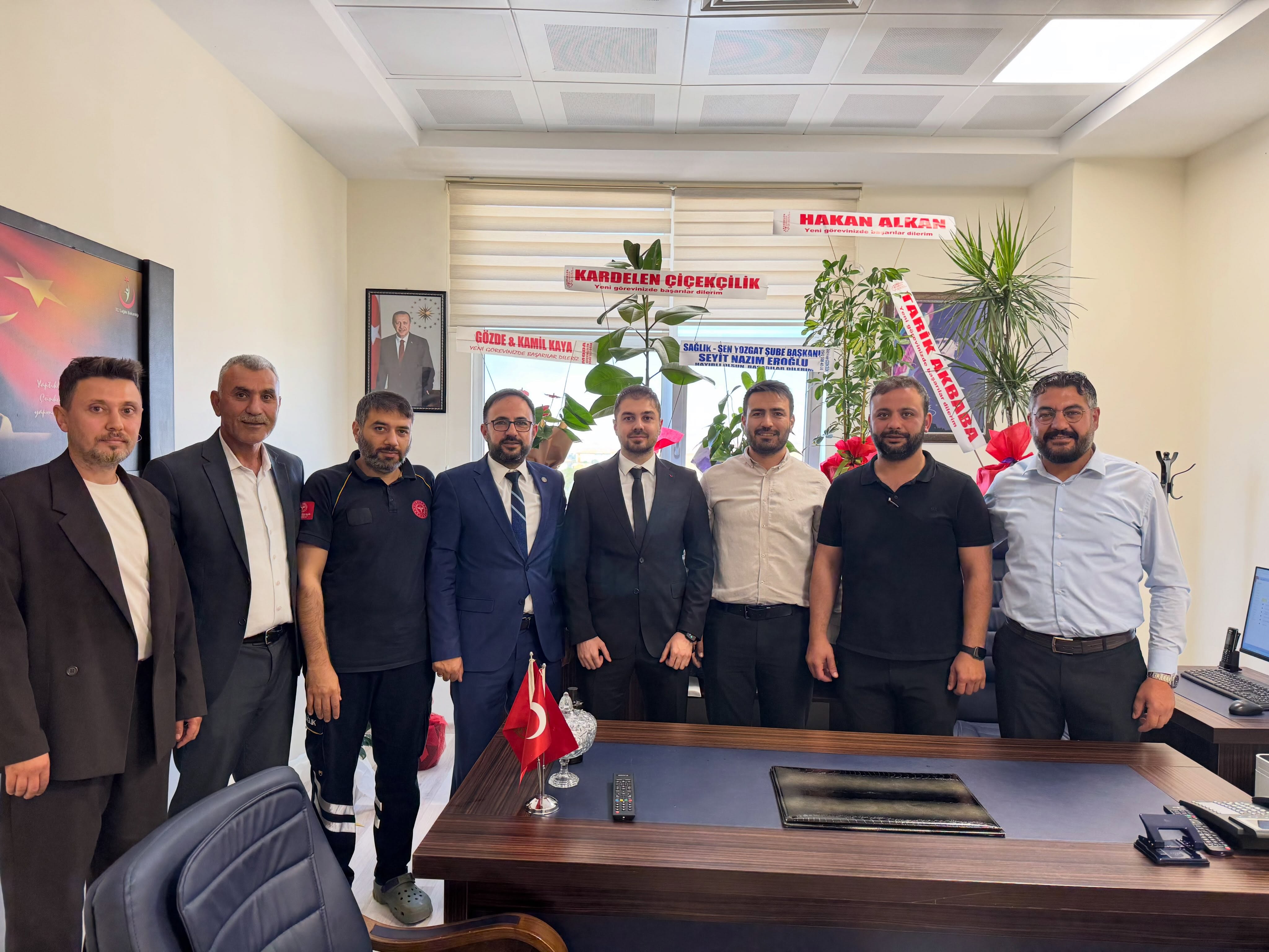 Sağlık-Sen’den Yerköy Devlet Hastanesi’ne Hayırlı Olsun Ziyareti