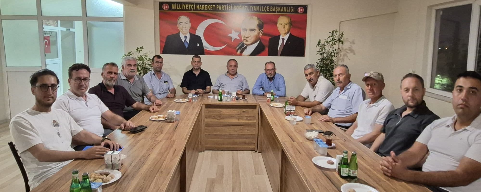 MHP Boğazlıyan İlçe Teşkilatı Haftalık Toplantısını Gerçekleştirdi