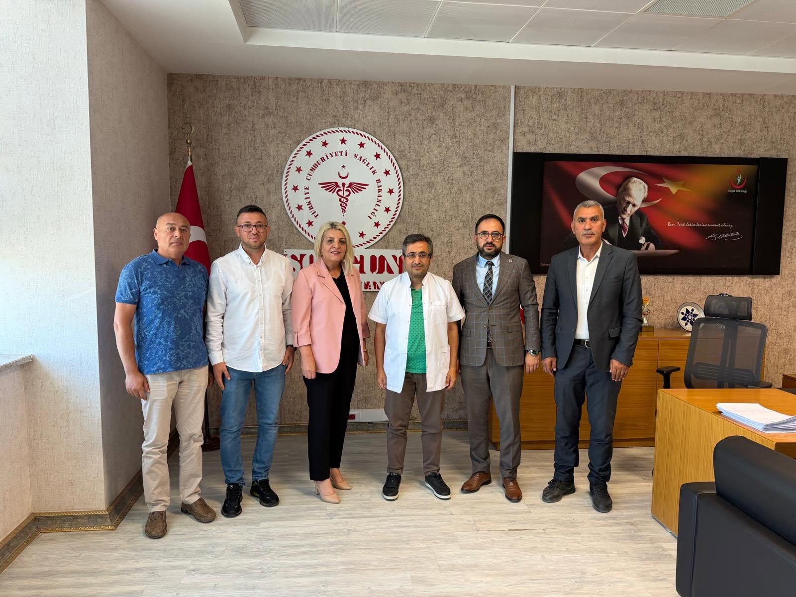Sağlık-Sen Yozgat’tan Sorgun Devlet Hastanesi’ne Ziyaret